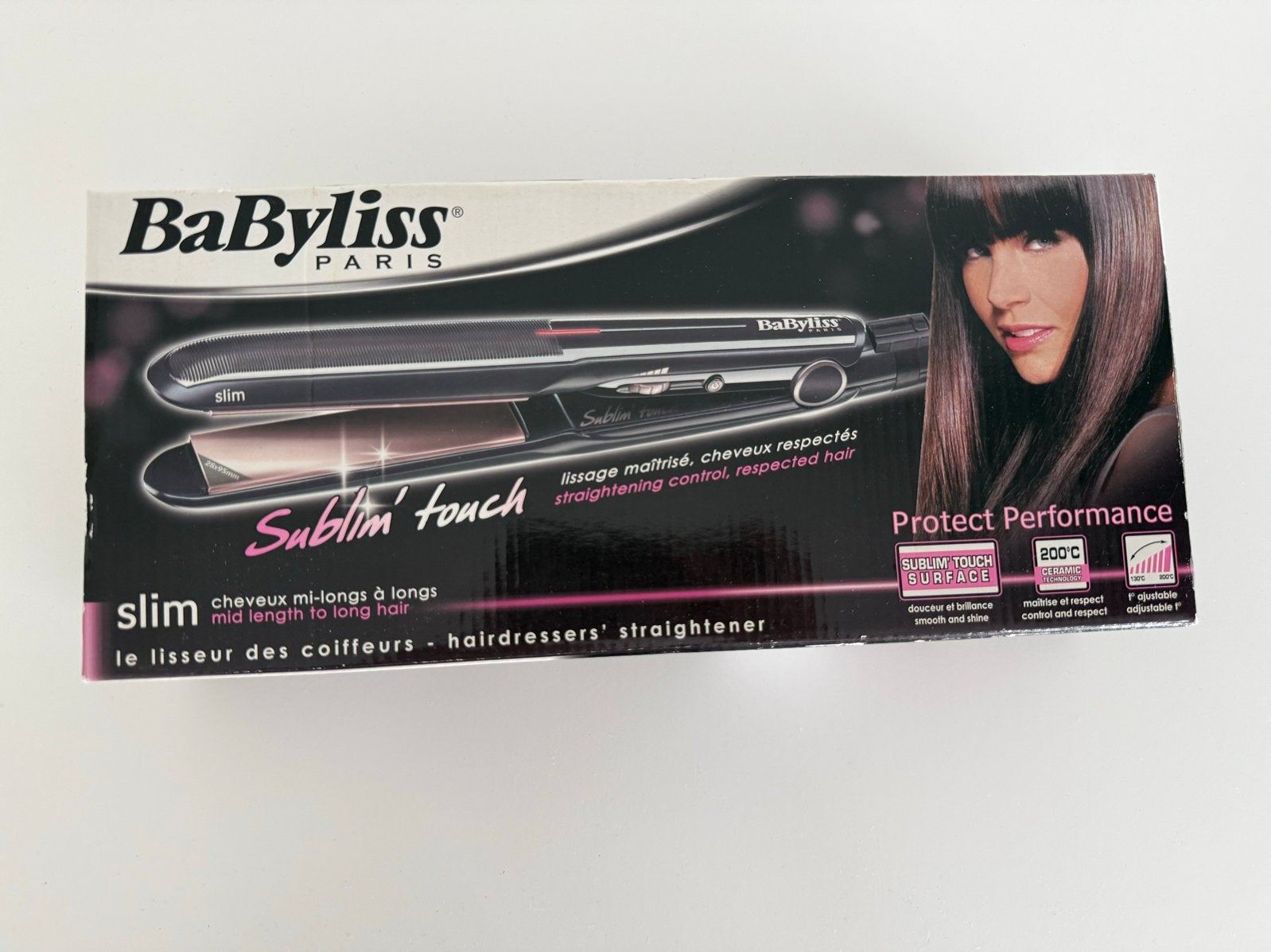 BaByliss Sublim' Touch Slim stijltang, Ophalen, Gebruikt, Haarverzorging
