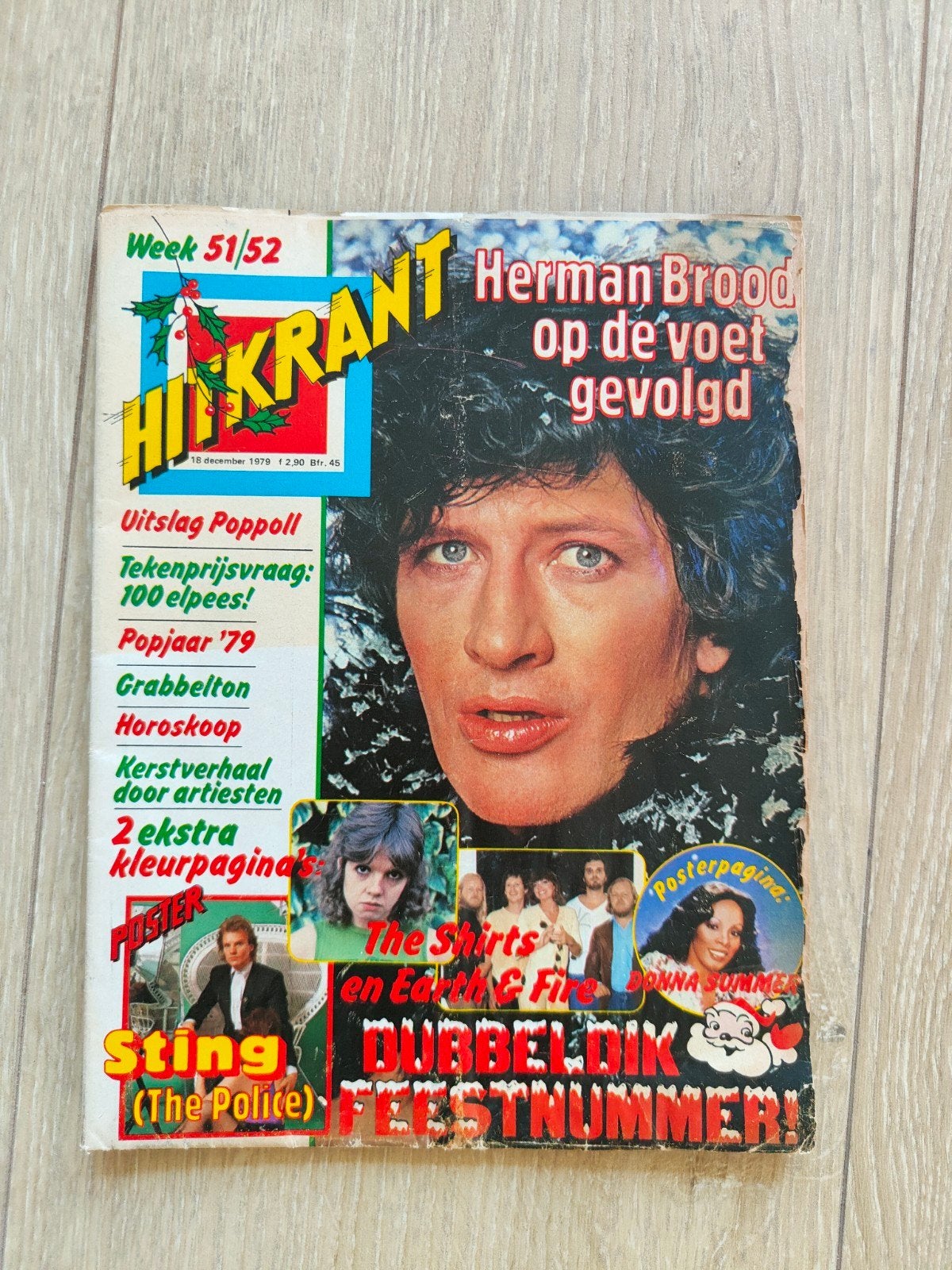 Hitkrant week 51/52 1979 dubbeldik kerstnummer, Ophalen of Verzenden, 1960 tot 1980, Nederland, Tijdschrift