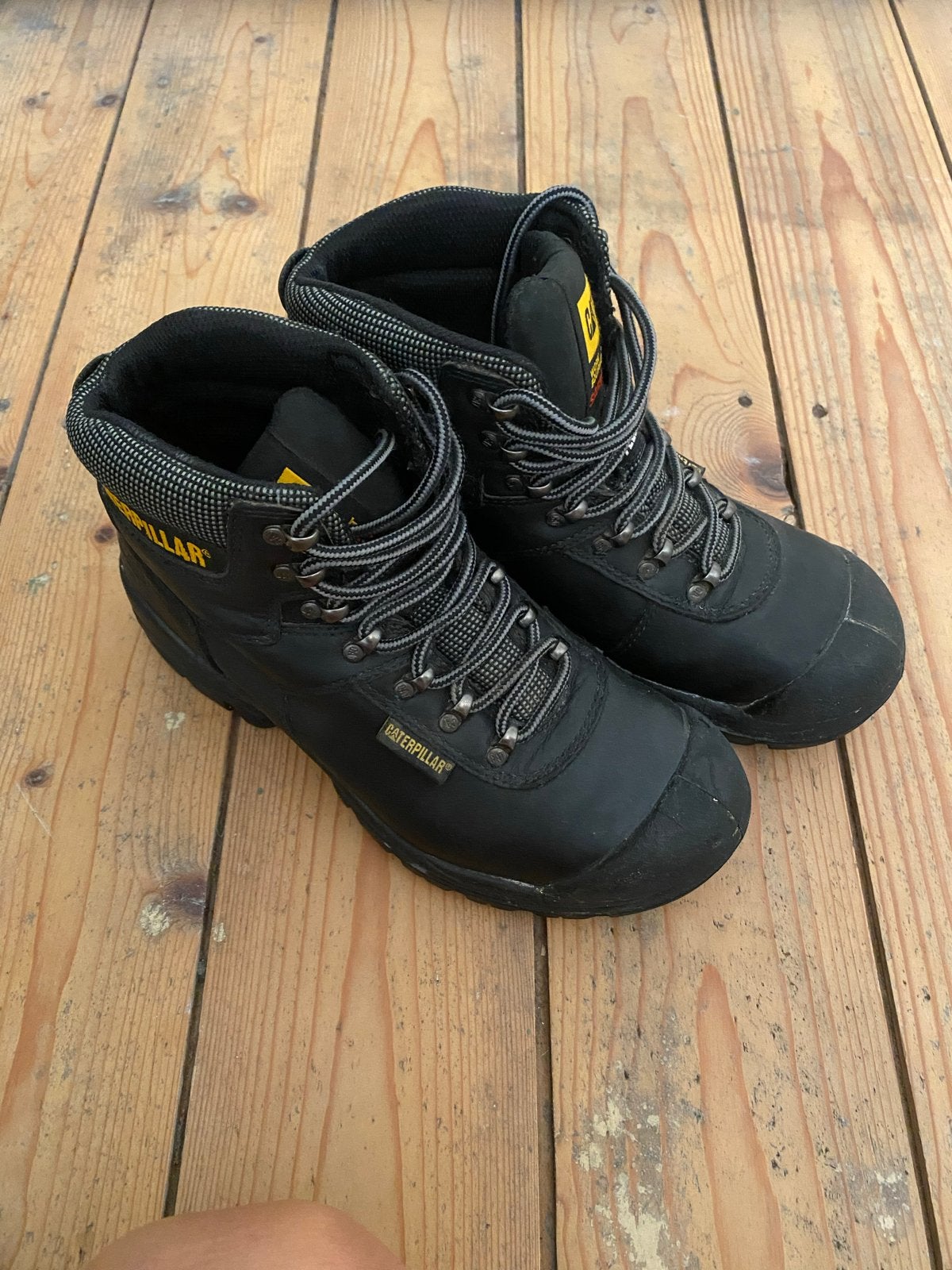 Caterpillar werkschoenen - Maat 40, Ophalen of Verzenden, Gedragen, Zwart, Werkschoenen