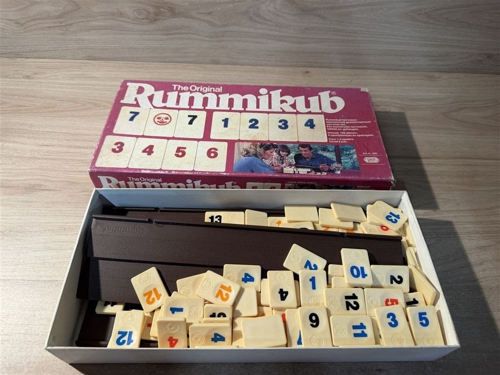 Rummikub grote rode doos - S7120