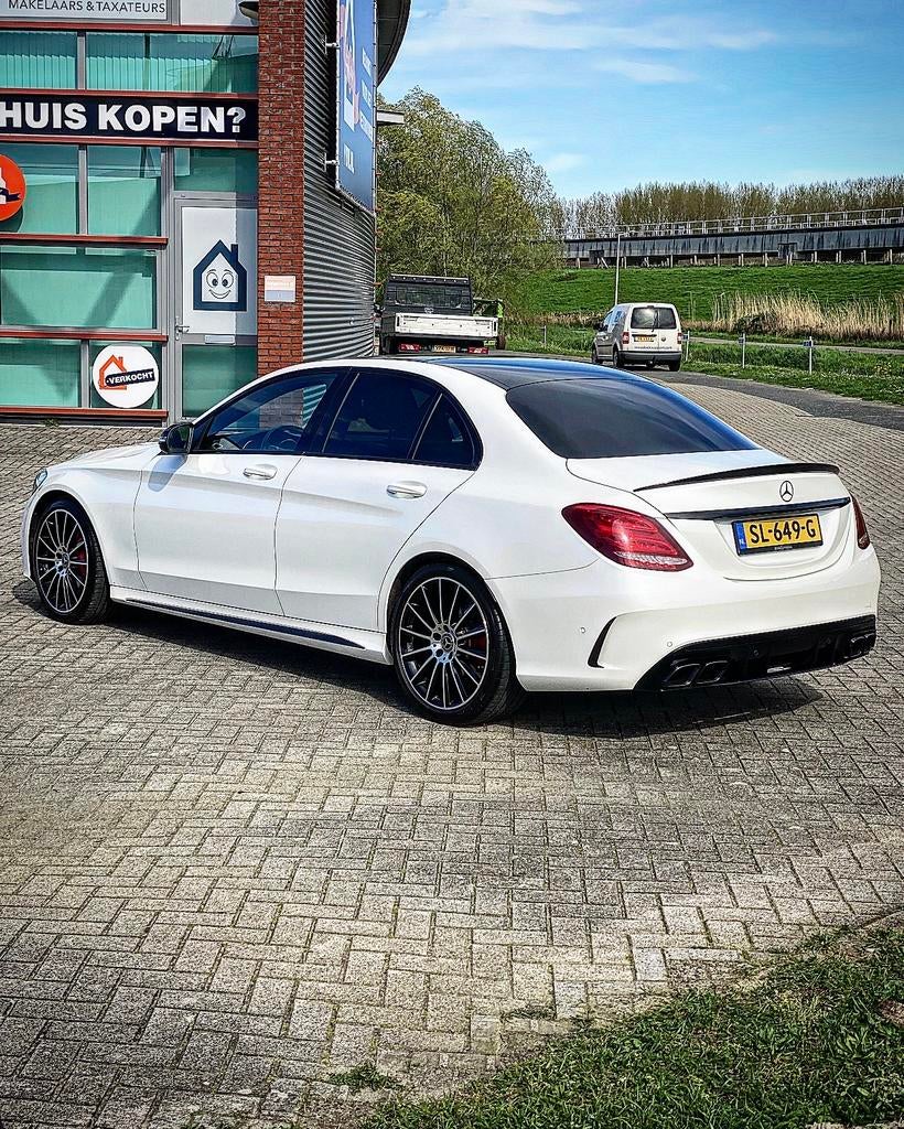 MERCEDES-Benz C-Klasse NIEUW APK, Auto's, Mercedes-Benz, Automaat, Euro 5, 1800 kg, Zwart