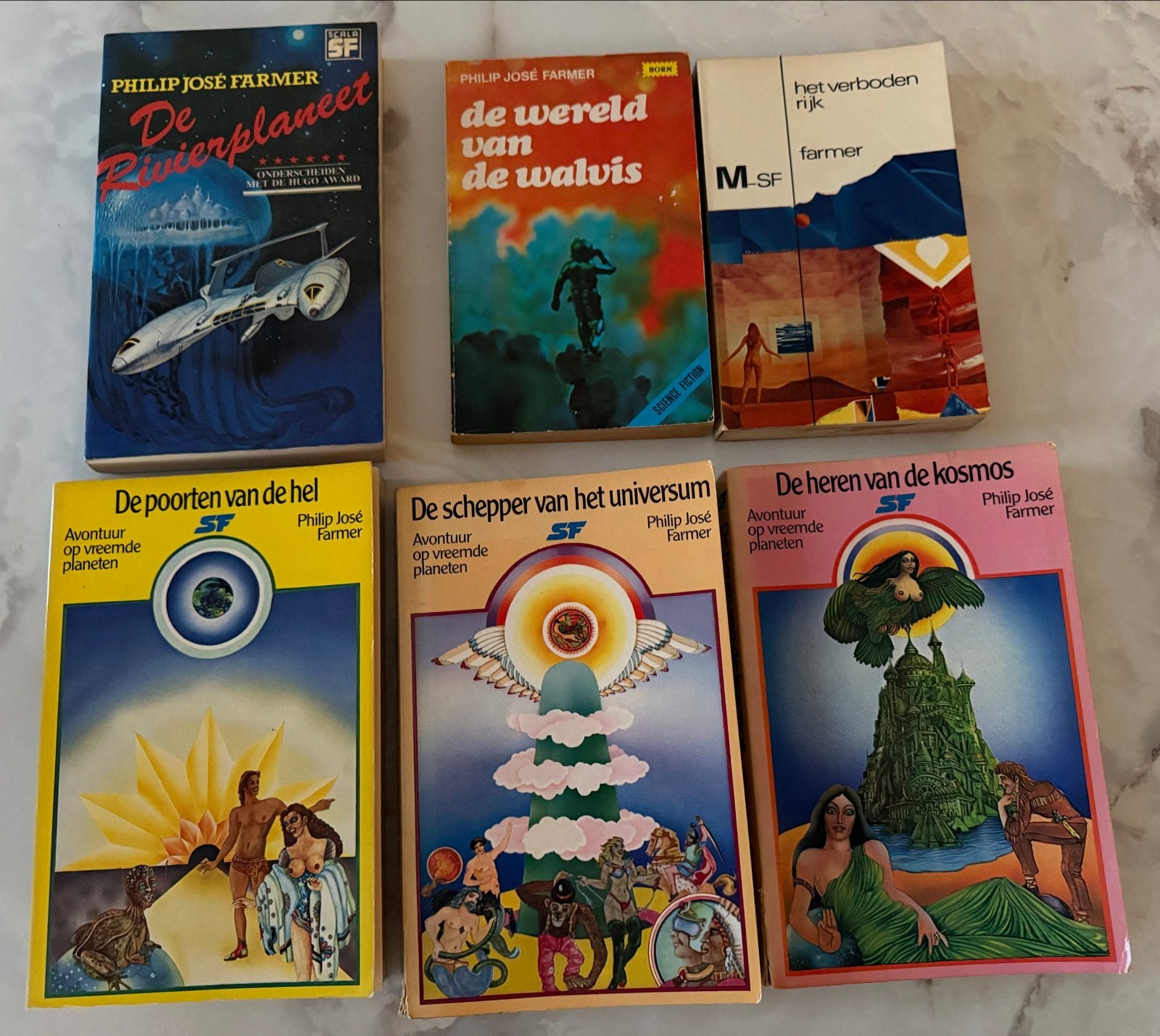 Philip José Farmer SF Boeken - 6-delige set, Ophalen of Verzenden, Gelezen