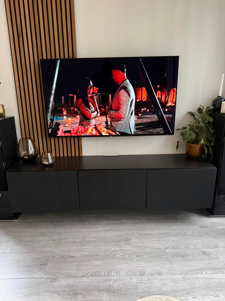 TV meubel 180x42x38, Ophalen, 150 tot 200 cm, Zo goed als nieuw, Minder dan 100 cm