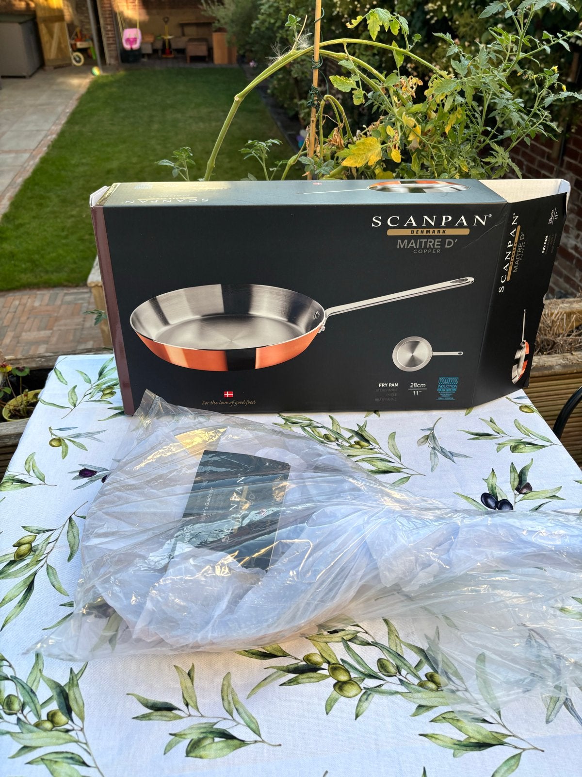 Scanpan Maitre D' Koperen Koekenpan 28cm - Nieuw, Koekenpan, Koper, Nieuw, Ophalen of Verzenden