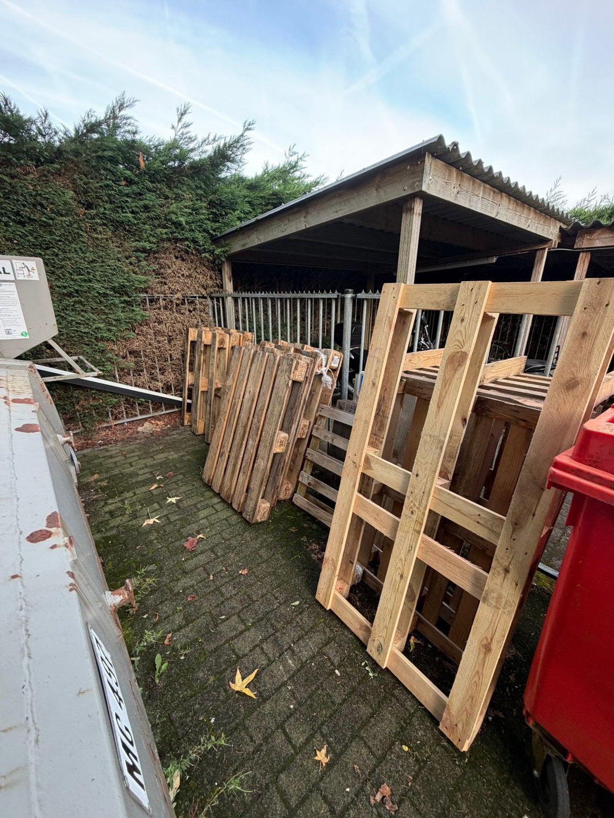Gratis af te halen: Euro pallets 12 stuks, Ophalen, Gebruikt, Pallet