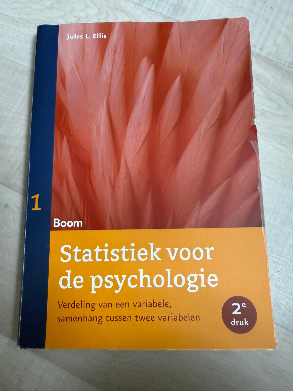 Statistiek voor de psychologie 1, 9789059319721, Ophalen of Verzenden, Zo goed als nieuw, WO