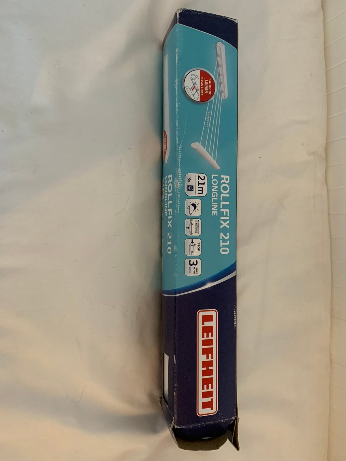 Leifheit rolfixx 210 uittrekbaar wanddroogrek, Ophalen of Verzenden, Zo goed als nieuw, Wasrek
