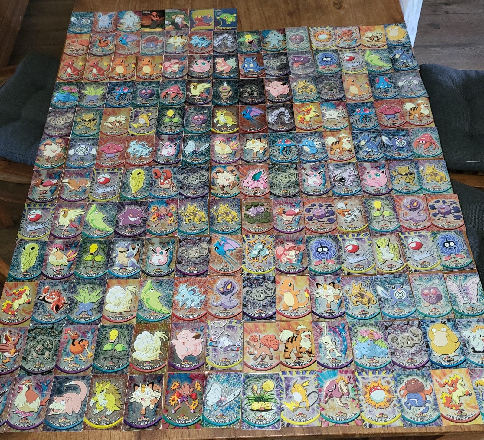 159 Topps holo collectie. Check Info, Ophalen of Verzenden