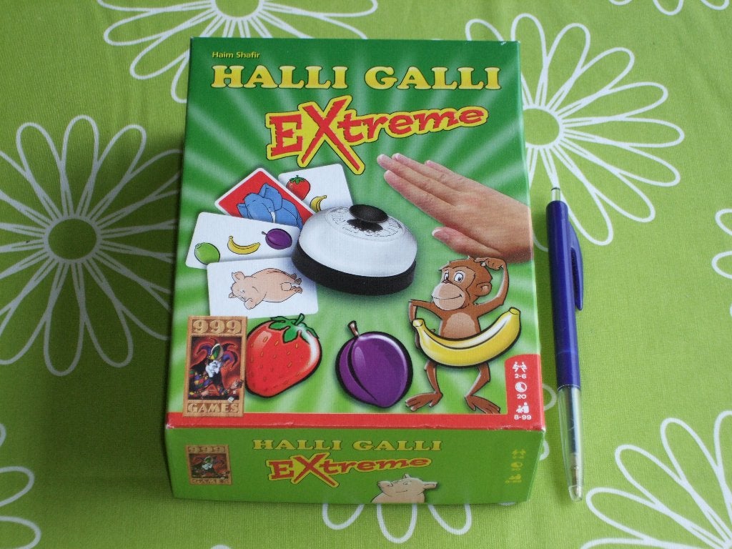 Halli Galli Extreme - een spectaculaire variant *, Vijf spelers of meer, Ophalen of Verzenden, Gebruikt