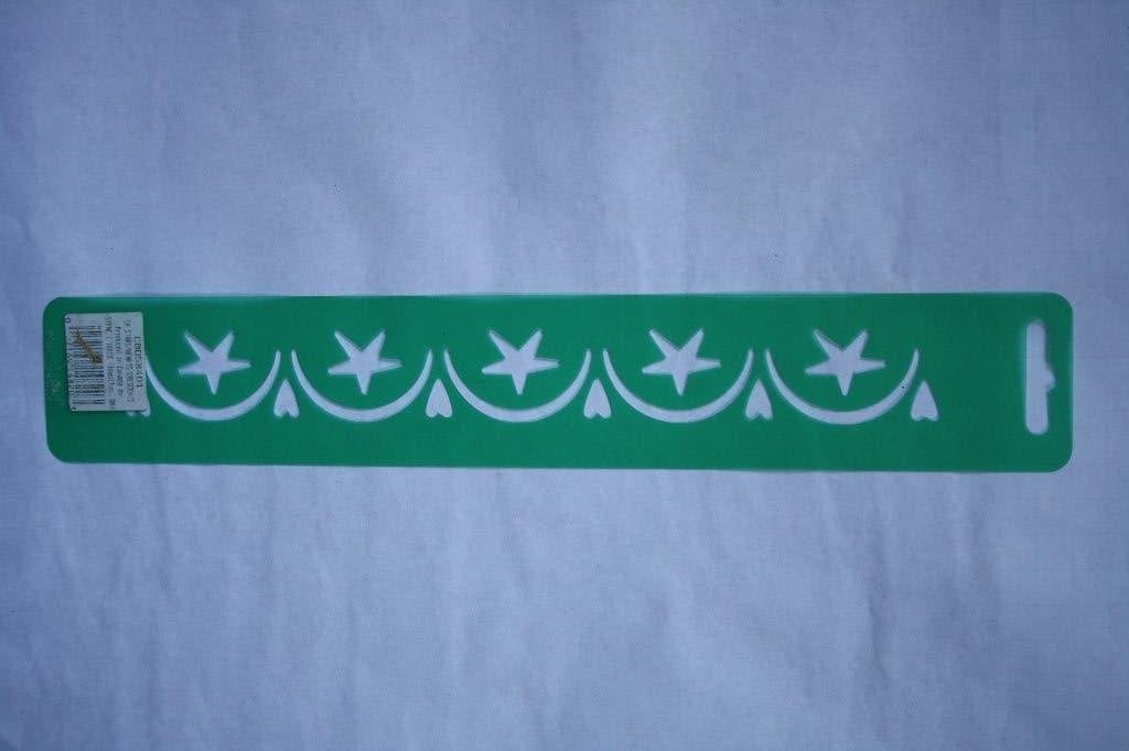 2 stuks Stencil stars/hearts/cres en stencil golven rondjes, Ophalen of Verzenden, Nieuw, Frame of Mal, Overige merken