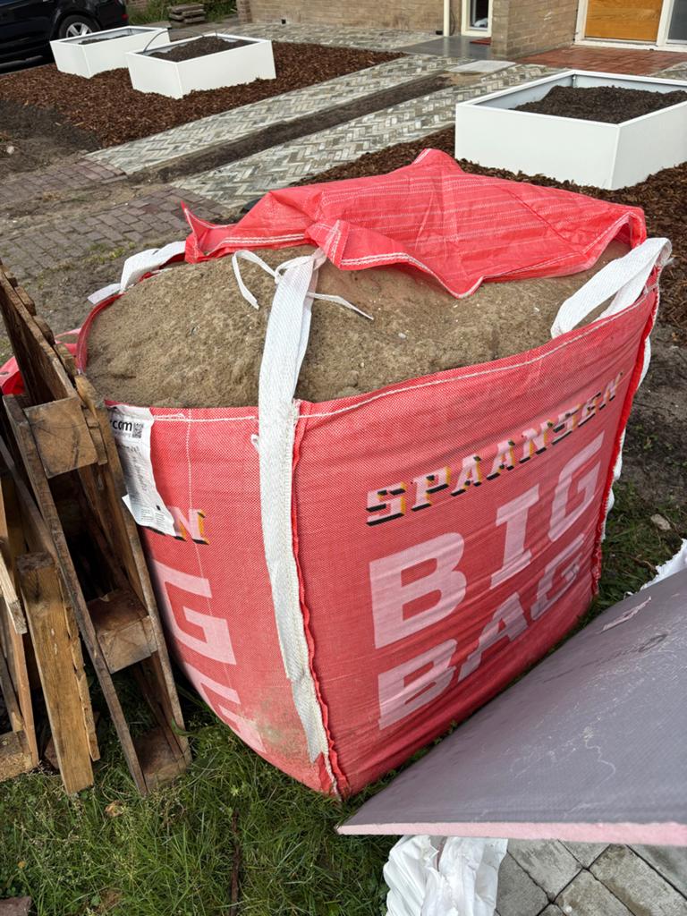 Big Bags Zand & Aarde, Ophalen, Nieuw, Ophoogzand