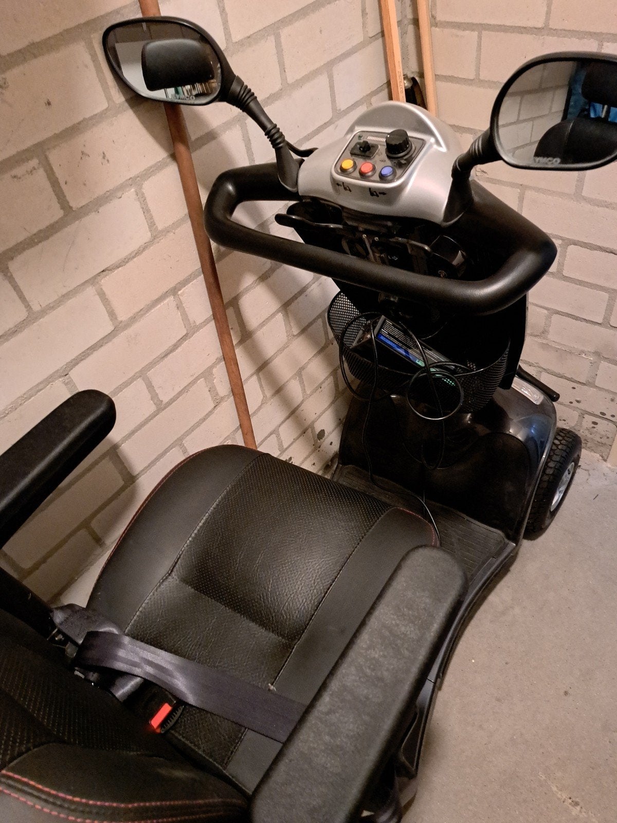 Scootmobiel midi XL S, grijs, Ophalen of Verzenden, Zo goed als nieuw