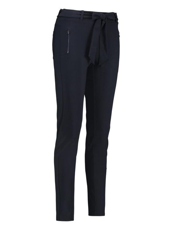 Studio Anneloes Margot Broek XL - Donkerblauw Travelstof, Verzenden, Nieuw, Maat 42/44 (L), Blauw
