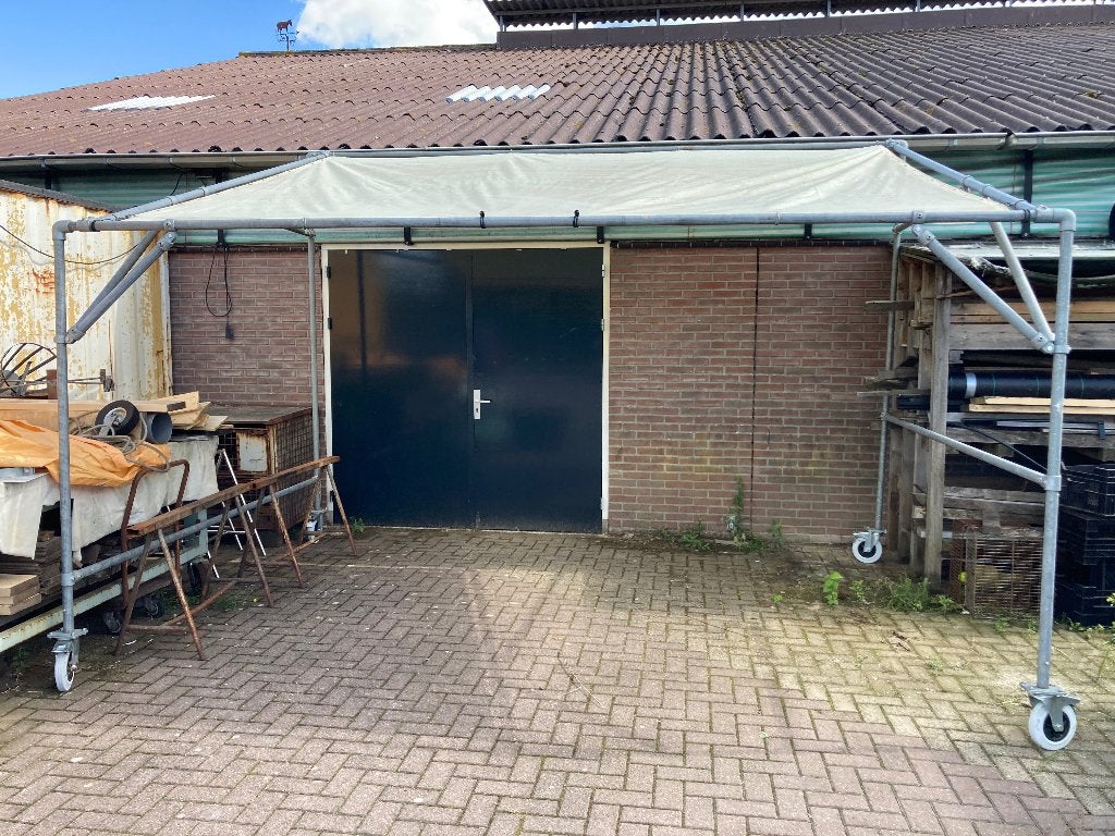 Mobiele overkapping, Tuin en Terras, Overkappingen, Ophalen, Gebruikt, Overige typen