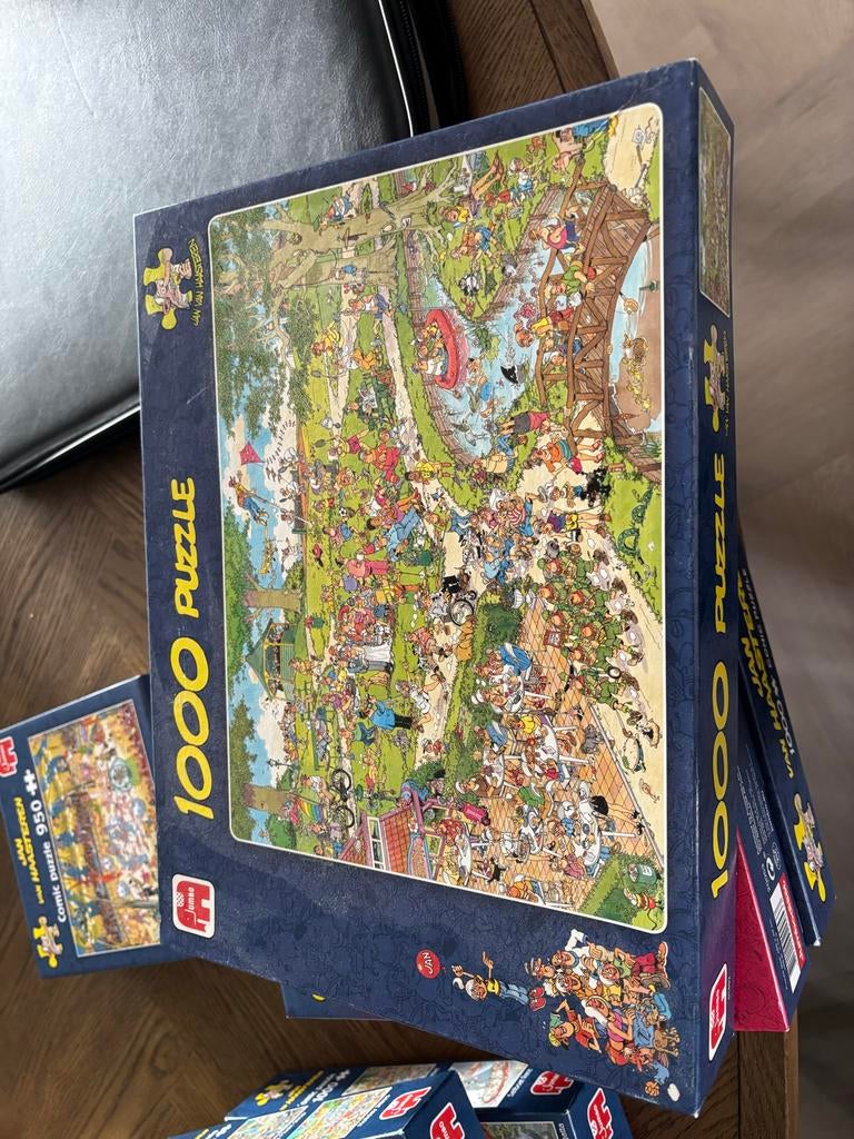 Jan van Haasteren legpuzzels, Ophalen, 500 t/m 1500 stukjes, Gebruikt, Legpuzzel