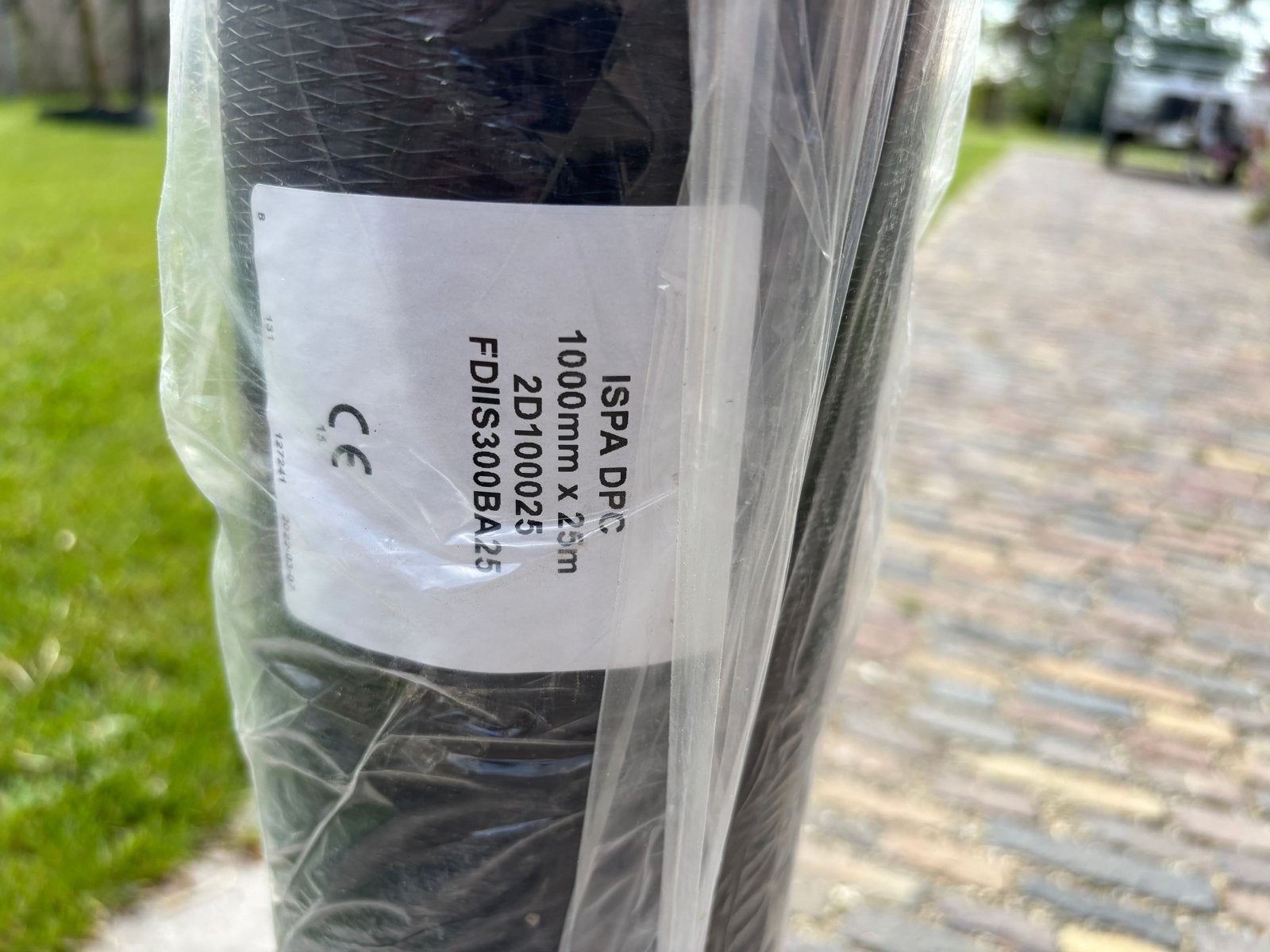 Nieuwe rol DPC Vochtkerende Folie 1000mm x 25m, Doe-het-zelf en Verbouw, Minder dan 4 cm, Overige materialen, Nieuw, Ophalen of Verzenden