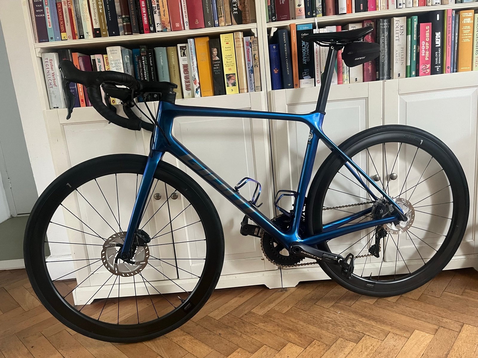 Giant TCR Advanced Pro 0 - di2 ultegra - powermeter - M/L, Fietsen en Brommers, Fietsen | Racefietsen, Ophalen, Carbon, Giant