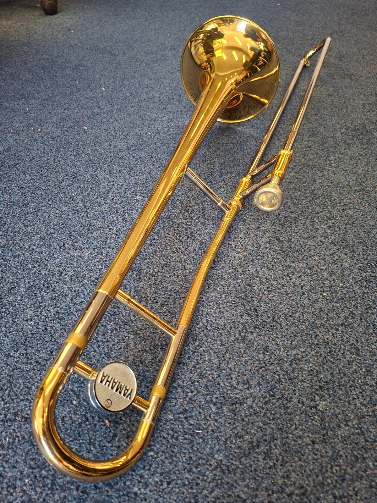 Yamaha trombone, Ophalen, Gebruikt, Tenor, Met koffer