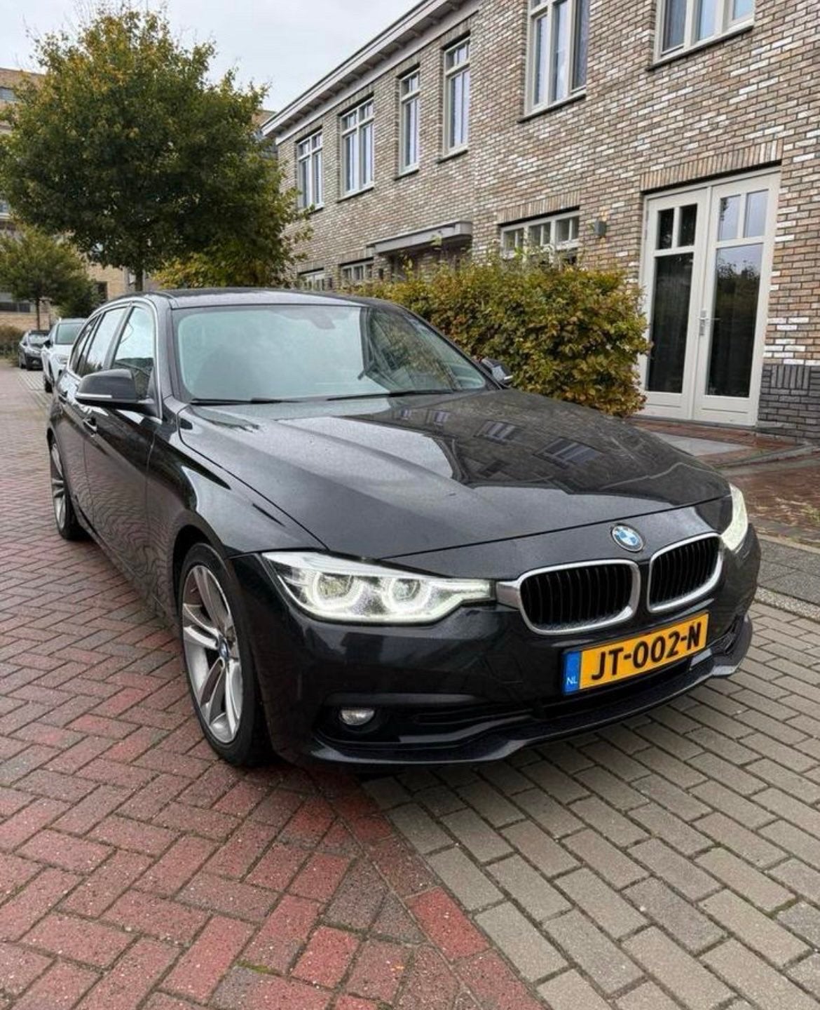 BMW 3-Serie 320d LCI 163pk Efficientdynamics Aut 2016 Zwart, Automaat, 745 kg, Achterwielaandrijving, Euro 6