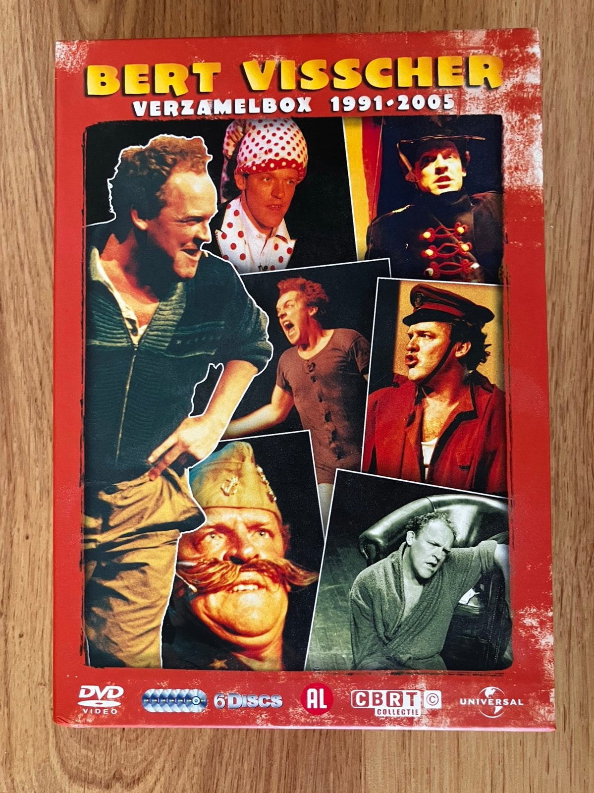 Bert Visscher - DVD box, Ophalen of Verzenden, Zo goed als nieuw, Stand-up of Theatershow