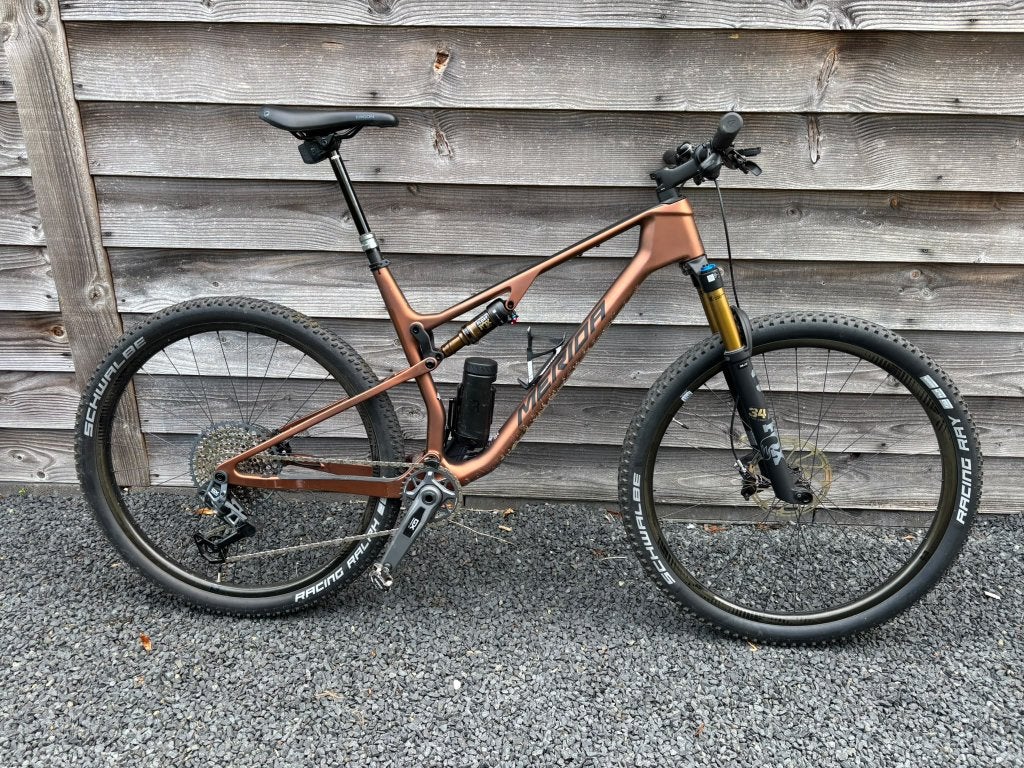 Merida ninety-six-9000 mt XL bronze Jan-2026 was 8299. Trek, Ophalen, 57 cm of meer, Merida, Zo goed als nieuw