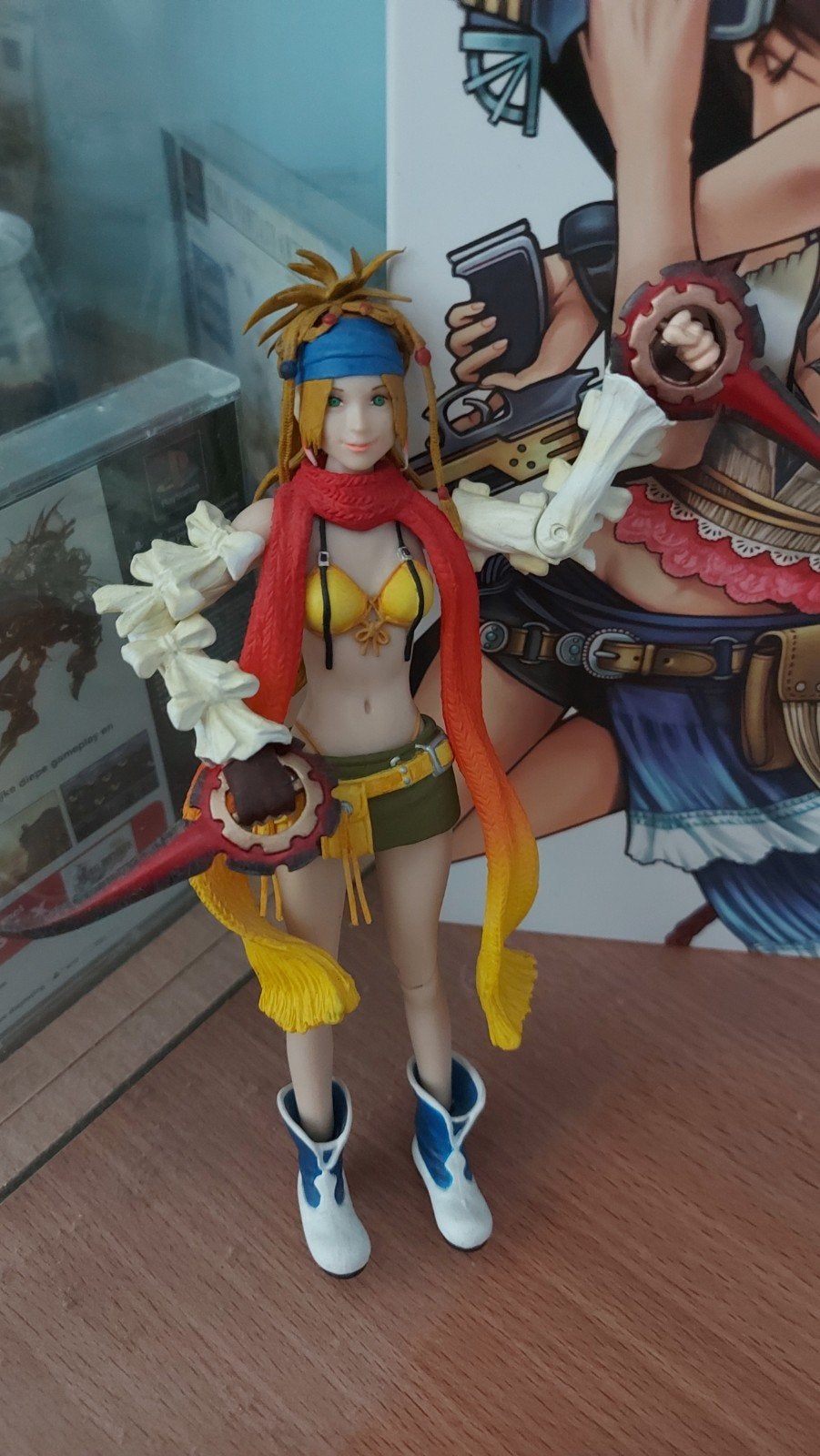 Final Fantasy X Rikku  actiefiguur, Verzamelen, Poppetjes en Figuurtjes, Ophalen of Verzenden, Zo goed als nieuw