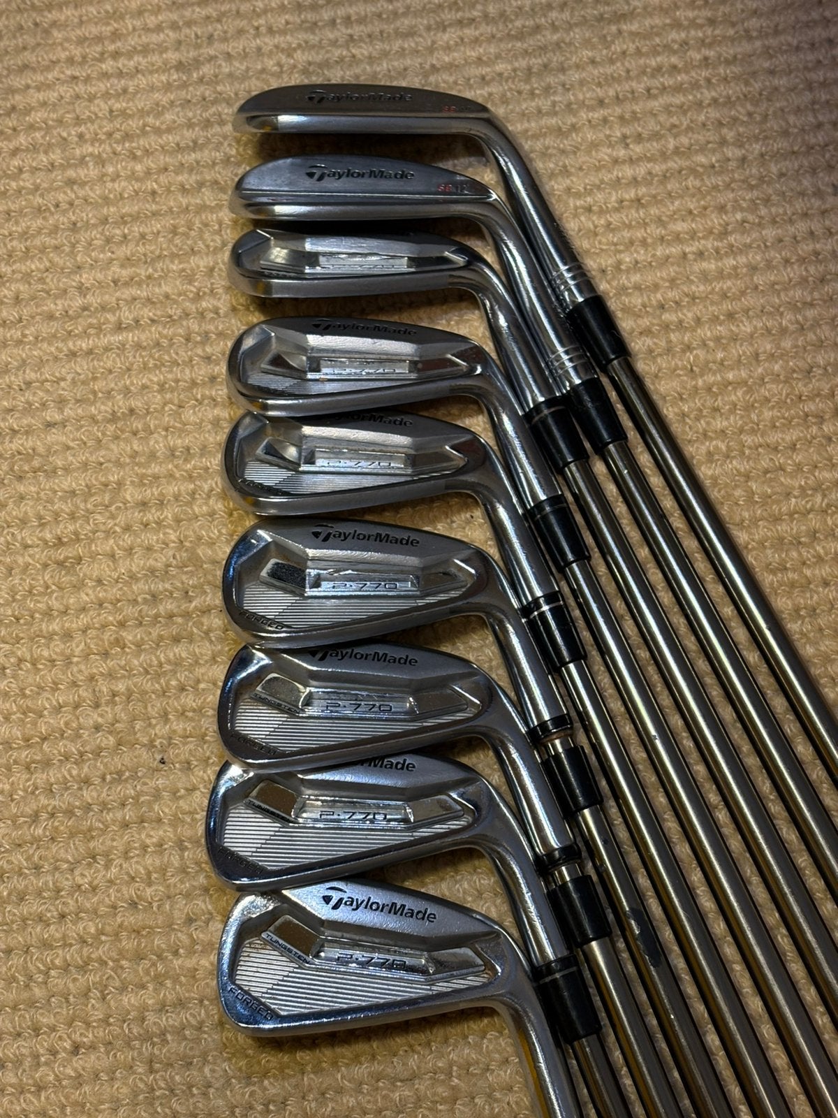 Taylormade P770 Golf IJzerset (4-PW), Ophalen, Zo goed als nieuw, Set