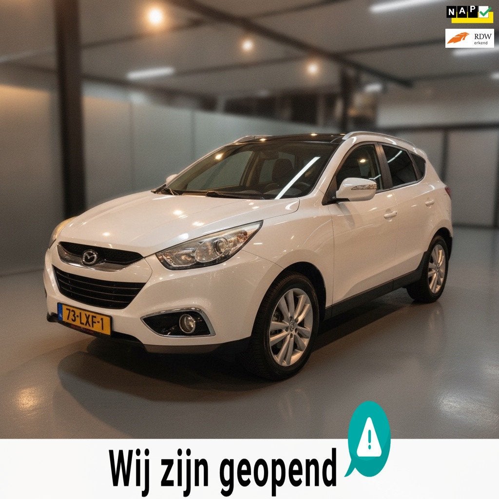 Hyundai Ix35 2.0i i-Catcher-automaat-volledig dealer onderho, Auto's, Hyundai, Gebruikt, 4 cilinders, 1600 kg, SUV of Terreinwagen