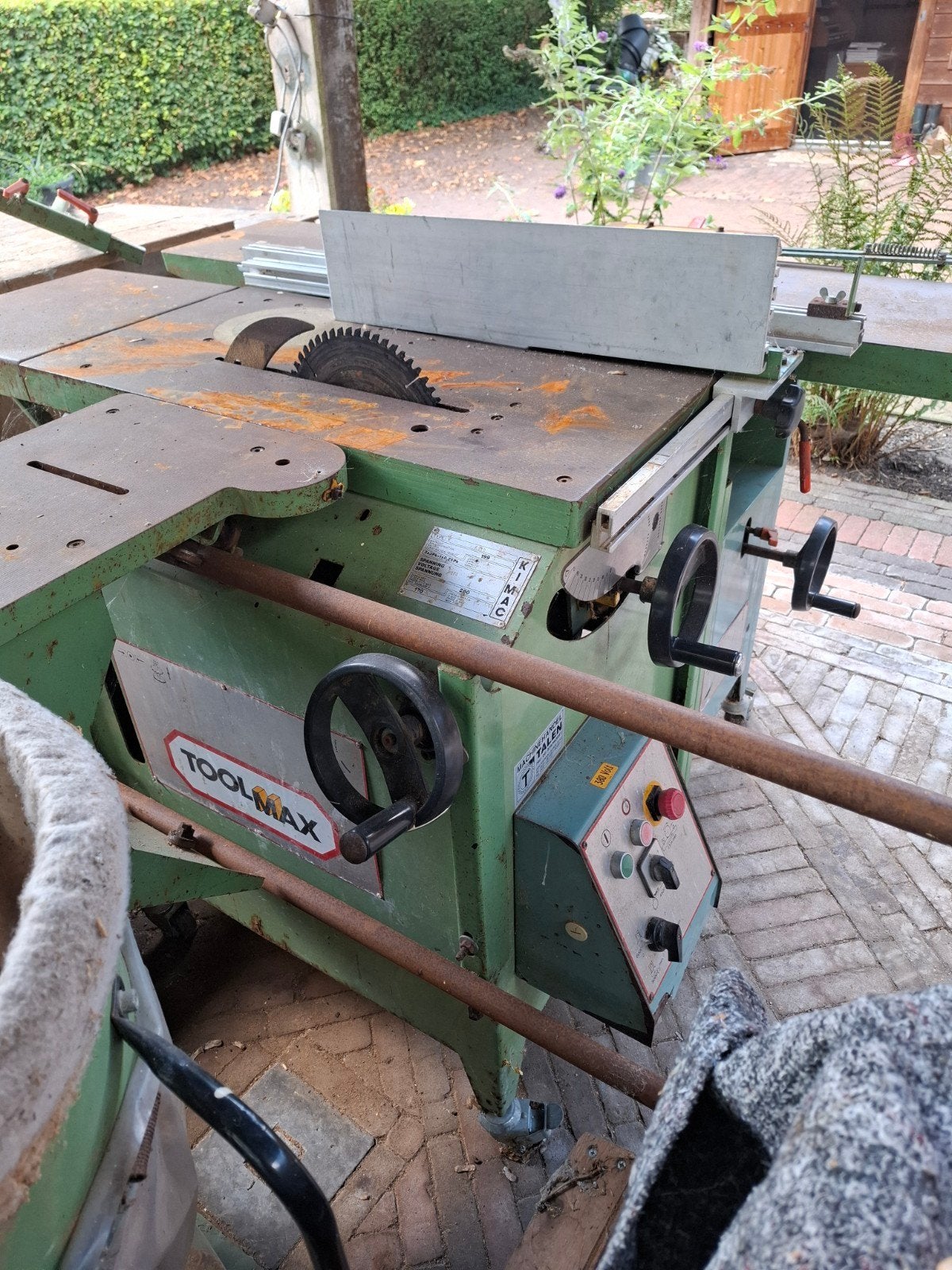 Talen K310 Combinatiemachine met Afzuiging en Accessoires, Gebruikt, Cirkelzaag, 70 mm of meer, Robland