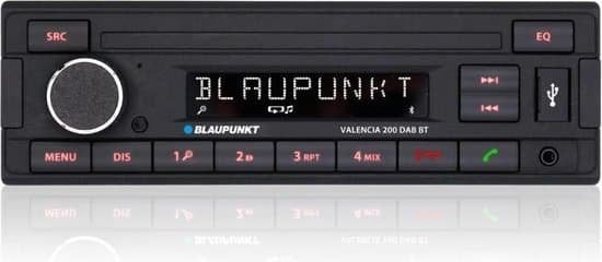 Blaupunkt Valencia 200 DAB BT - Autoradio Enkeldin - DAB+, Triple J Online, Info@triplejonline.nl, De Spinnekop 9