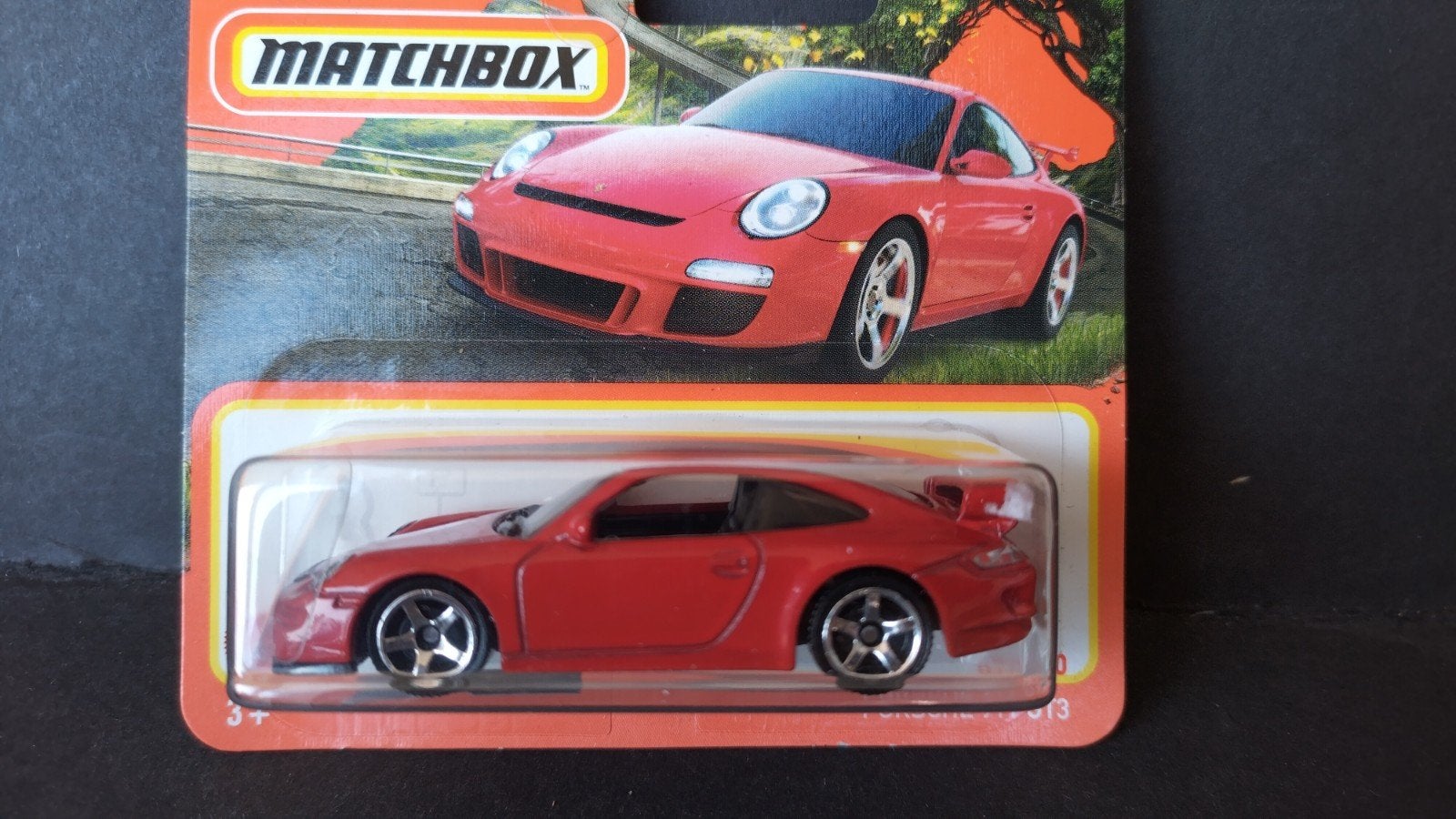 Porsche 911 GT3 Red 1:64 3inch Matchbox Pol, Auto, Verzenden, ., Nieuw