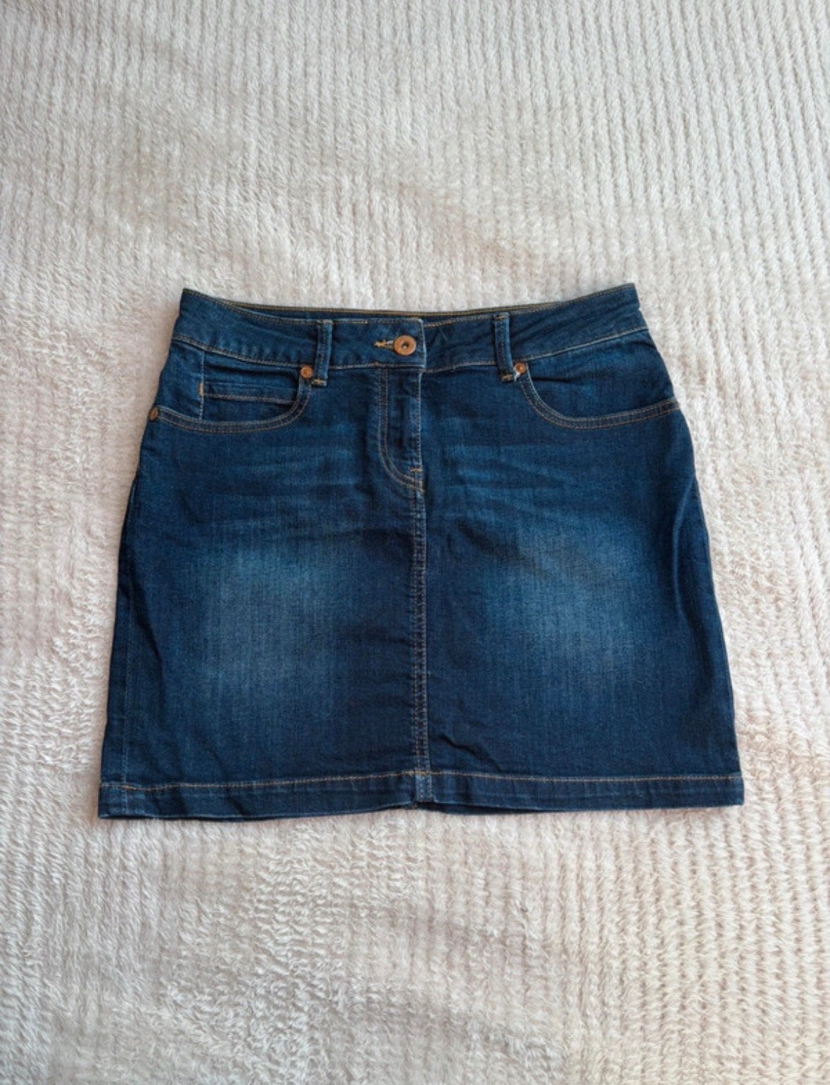 Bien Bleu spijkerrokje maat 36 (S), Blauw, Ophalen of Verzenden, Zo goed als nieuw, Maat 36 (S)