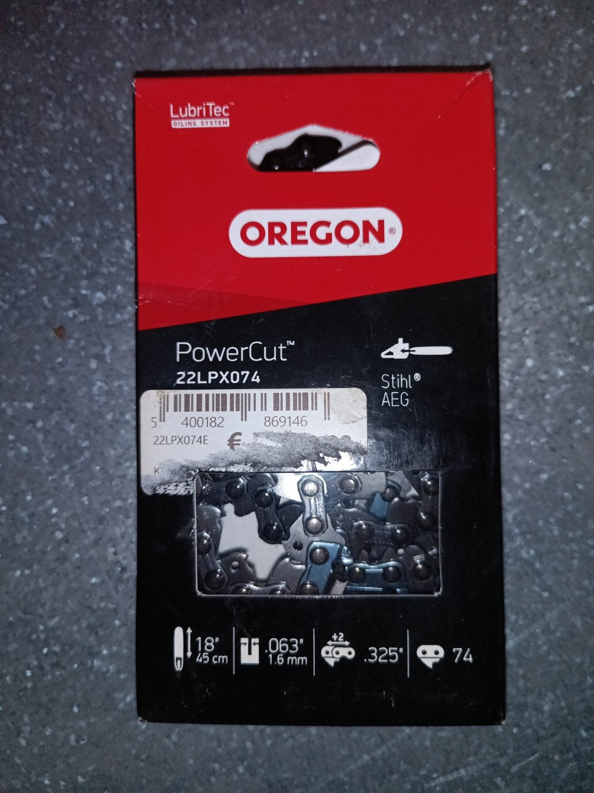 Oregon PowerCut Kettingzaagketting 22LPX074 Stihl/AEG, Ophalen of Verzenden, Oregon, ., .