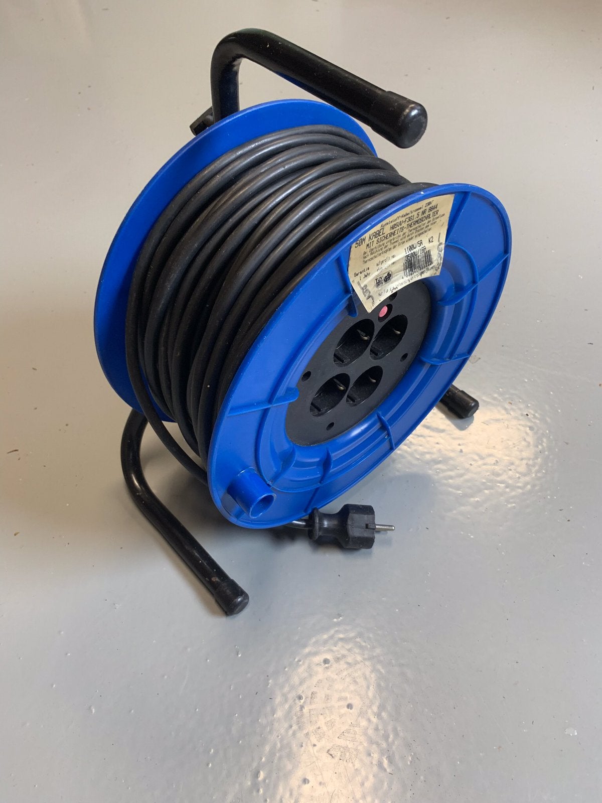 Te Koop Kabel haspel 50 m, Ophalen, Zo goed als nieuw, Kabel of Snoer