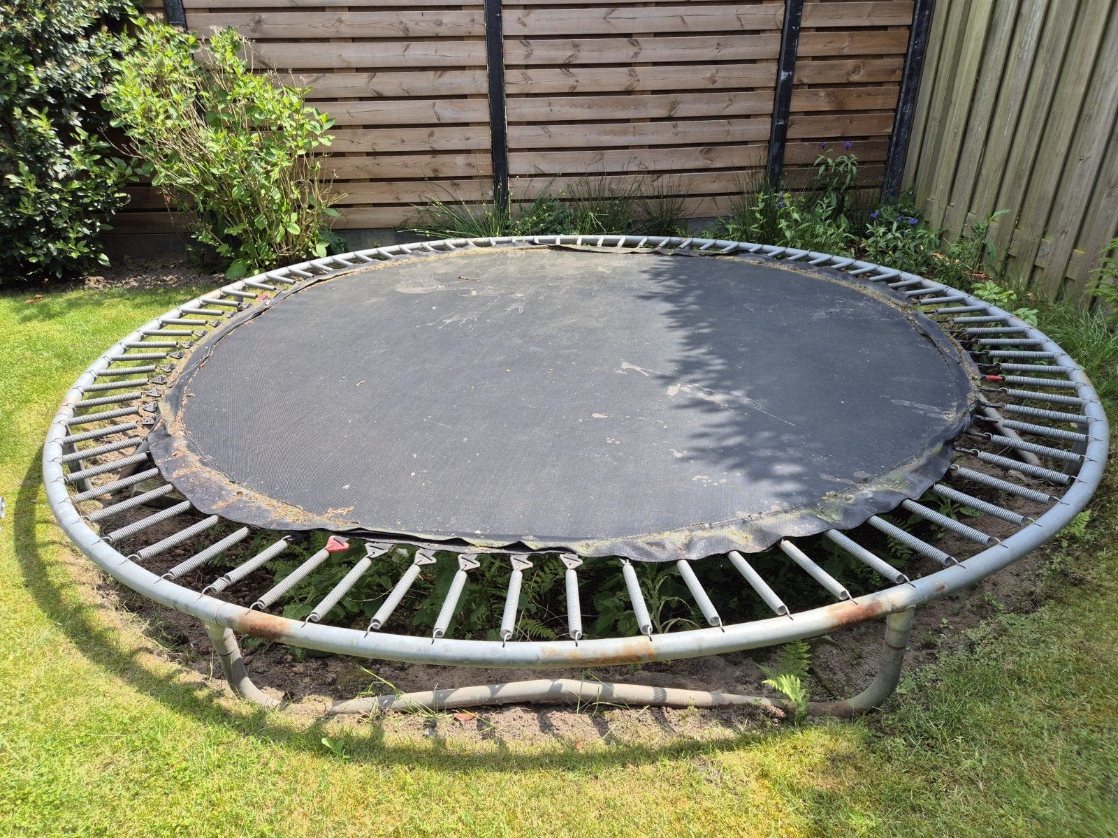 Jumpfree trampoline 367 cm (zonder rand), Kinderen en Baby's, Speelgoed | Buiten | Trampolines, Ophalen, Gebruikt
