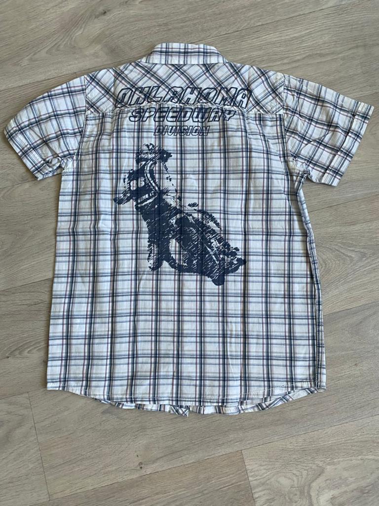 Name It geruite blouse maat 134, Ophalen of Verzenden, Zo goed als nieuw, Jongen, Overhemd of Blouse