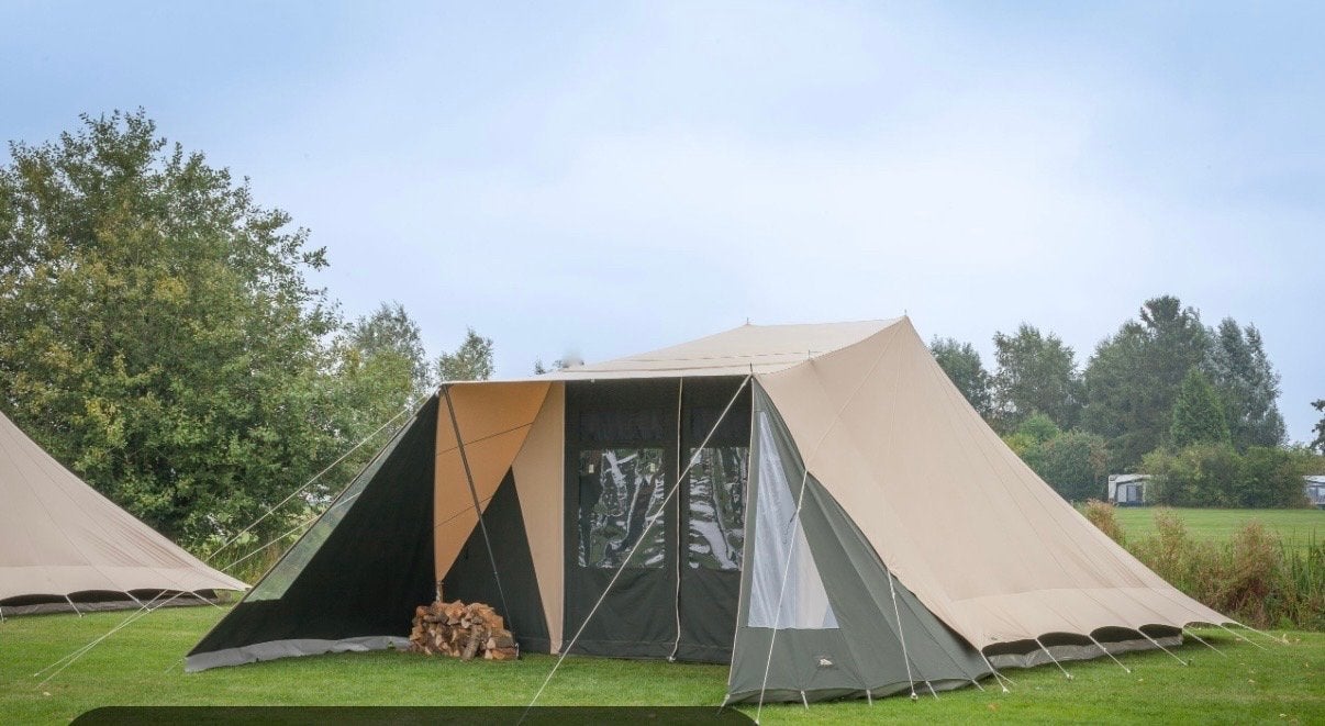 De waard tent type2 zilvermeeuw, Caravans en Kamperen, Ophalen, Gebruikt