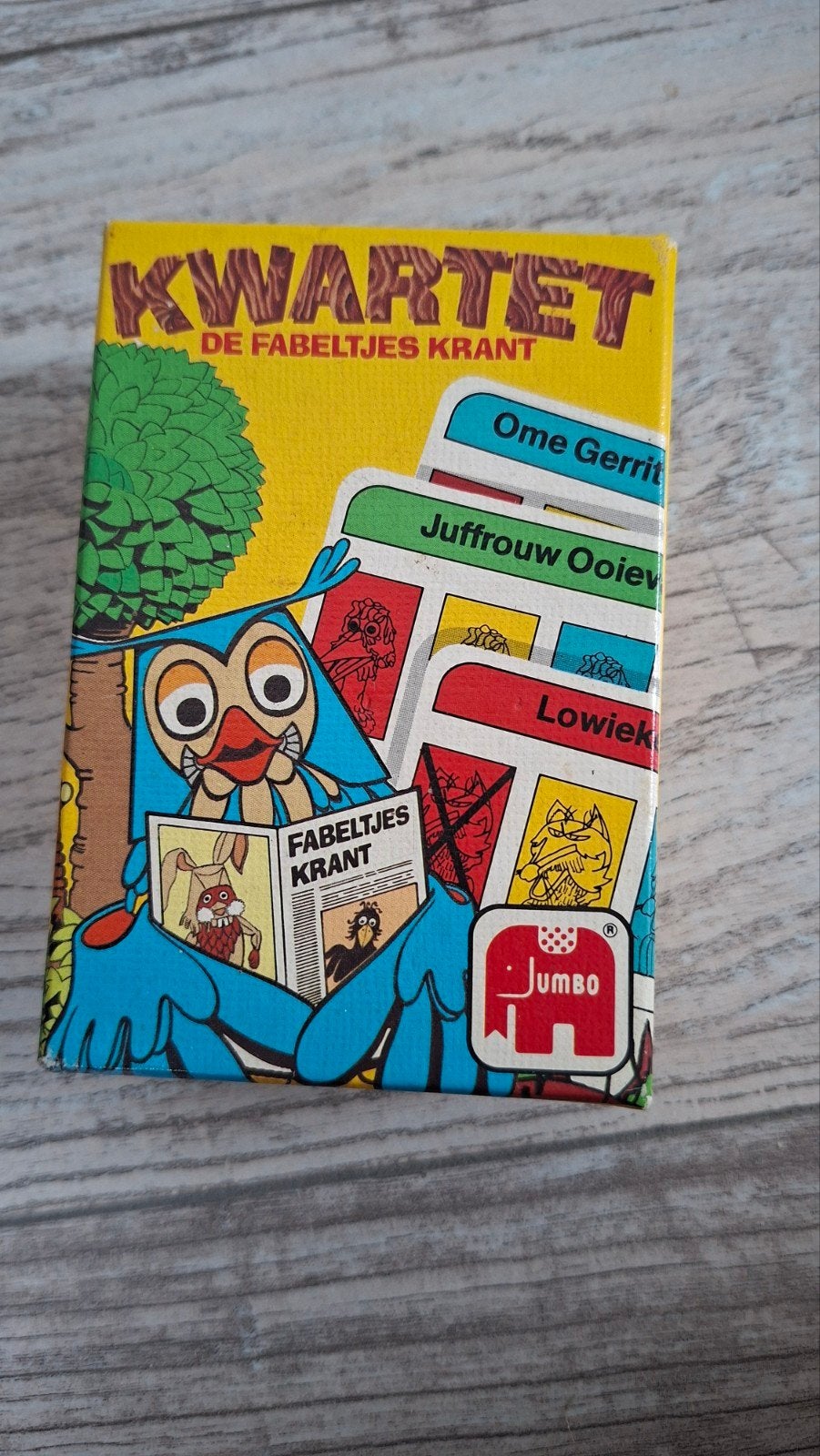 kwartet fabeltjeskrant, Ophalen, Gebruikt, Kwartet(ten)