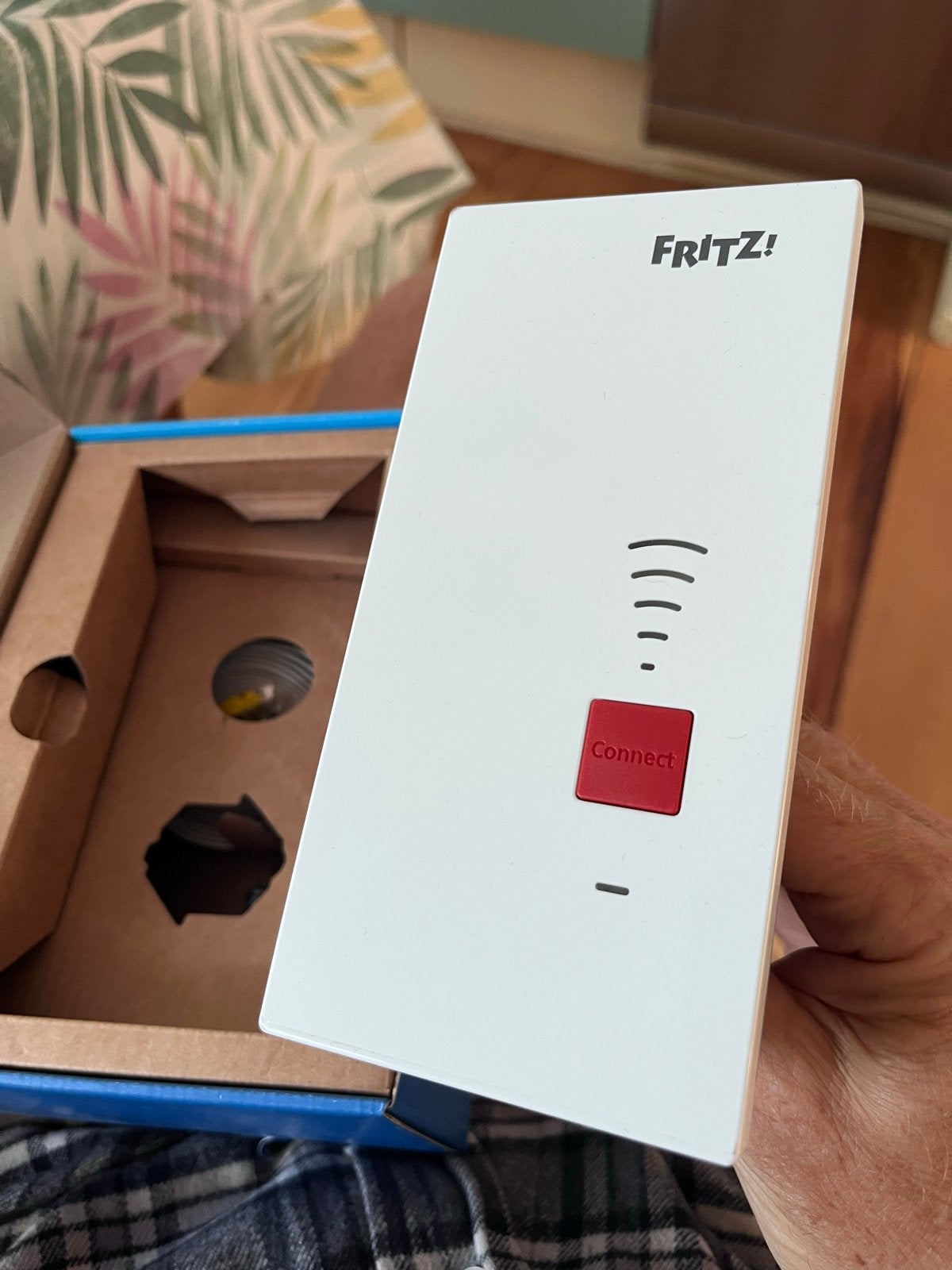 FRITZ! Repeater 2400 - Wifi versterker (in doos), Ophalen, Zo goed als nieuw
