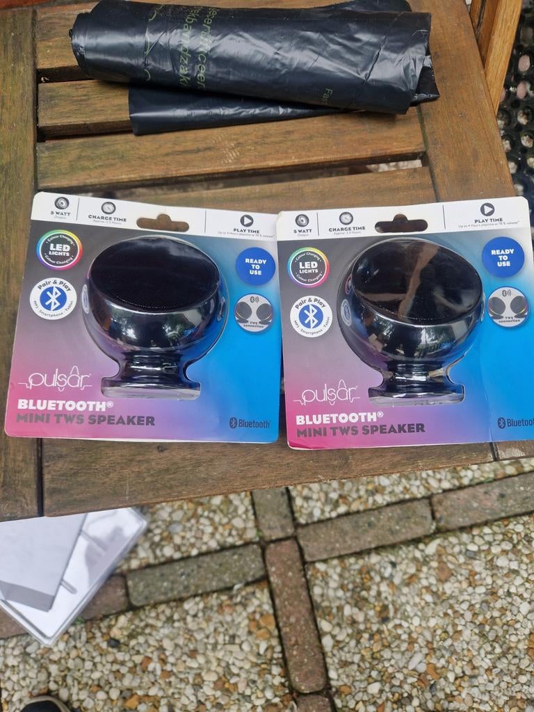 Pulsar Bluetooth Mini TWS Speaker - Nieuw in verpakking, Overige merken, Nieuw, Ophalen of Verzenden, Minder dan 60 watt
