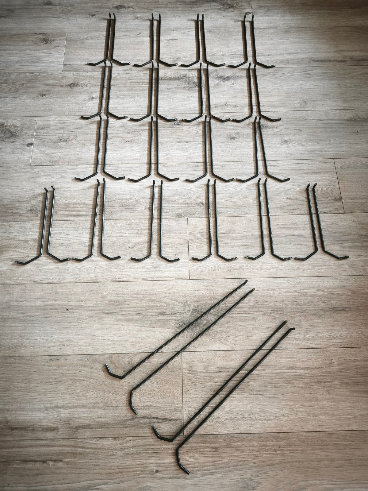 Deense vintage jaren 60 Poul Cadovius plank haken, Huis en Inrichting, Kasten | Wandmeubels, Ophalen, Metaal