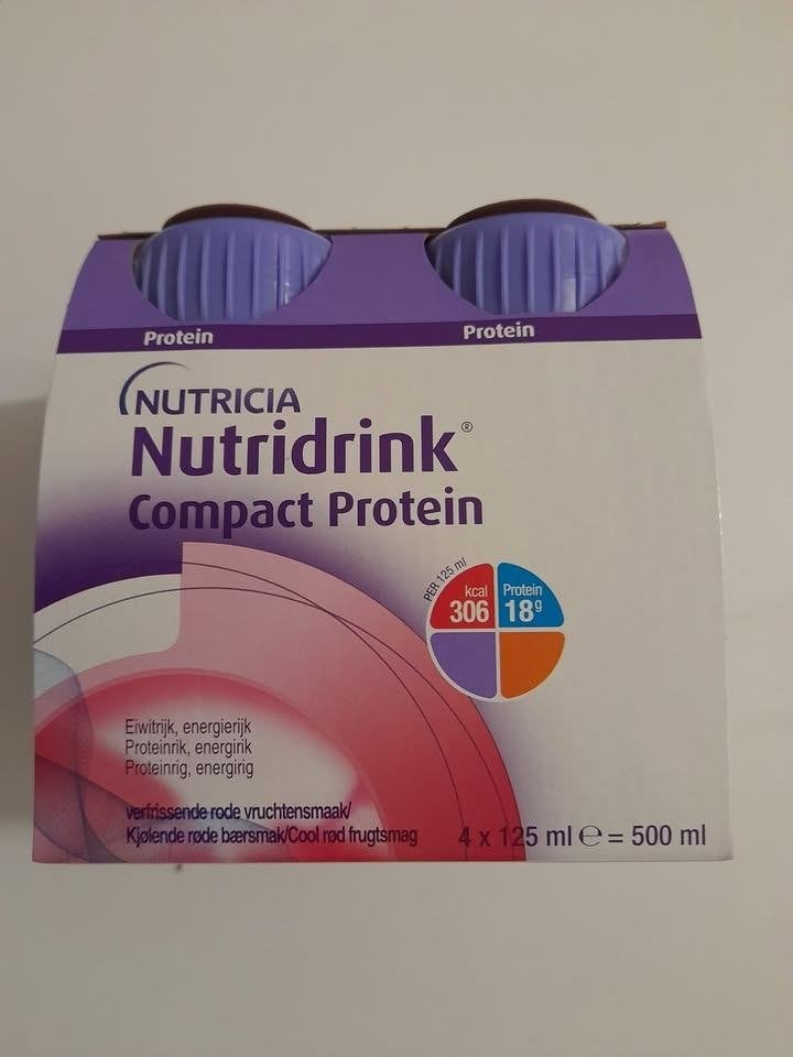 Nutridrink Compact Proteinverfrissende RodeVruchten48flesjes, Ophalen of Verzenden, Nieuw, Poeder of Drank