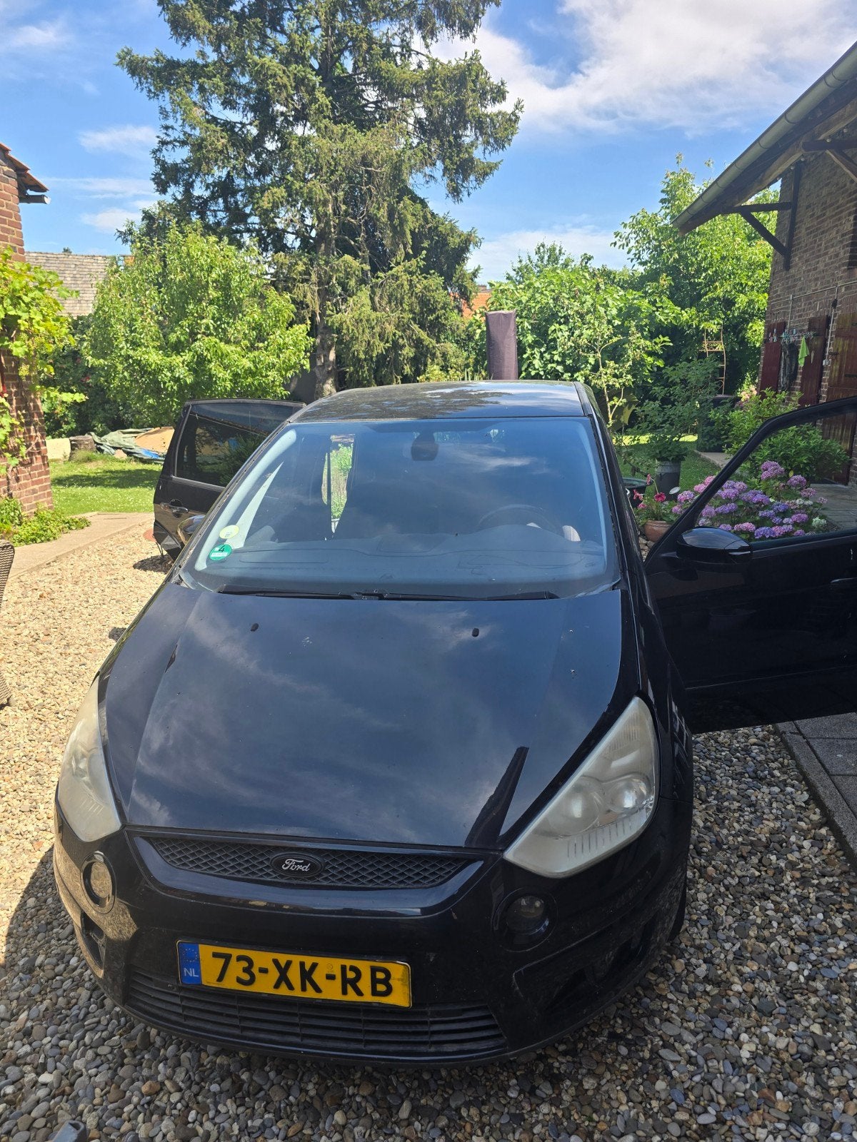 Ford S-Max 2.5 20V Turbo 162KW 2007 Zwart, Ophalen of Verzenden