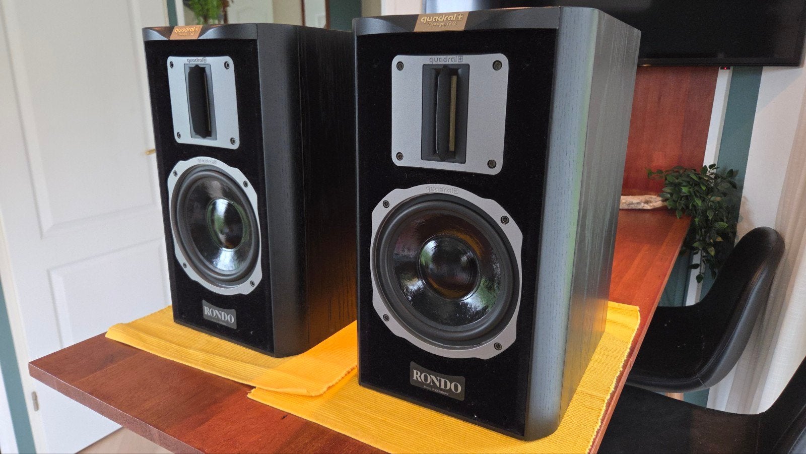 Quadral Rondo Phonologue Gold MKVI, Ophalen, Zo goed als nieuw, 60 tot 120 watt, Overige merken
