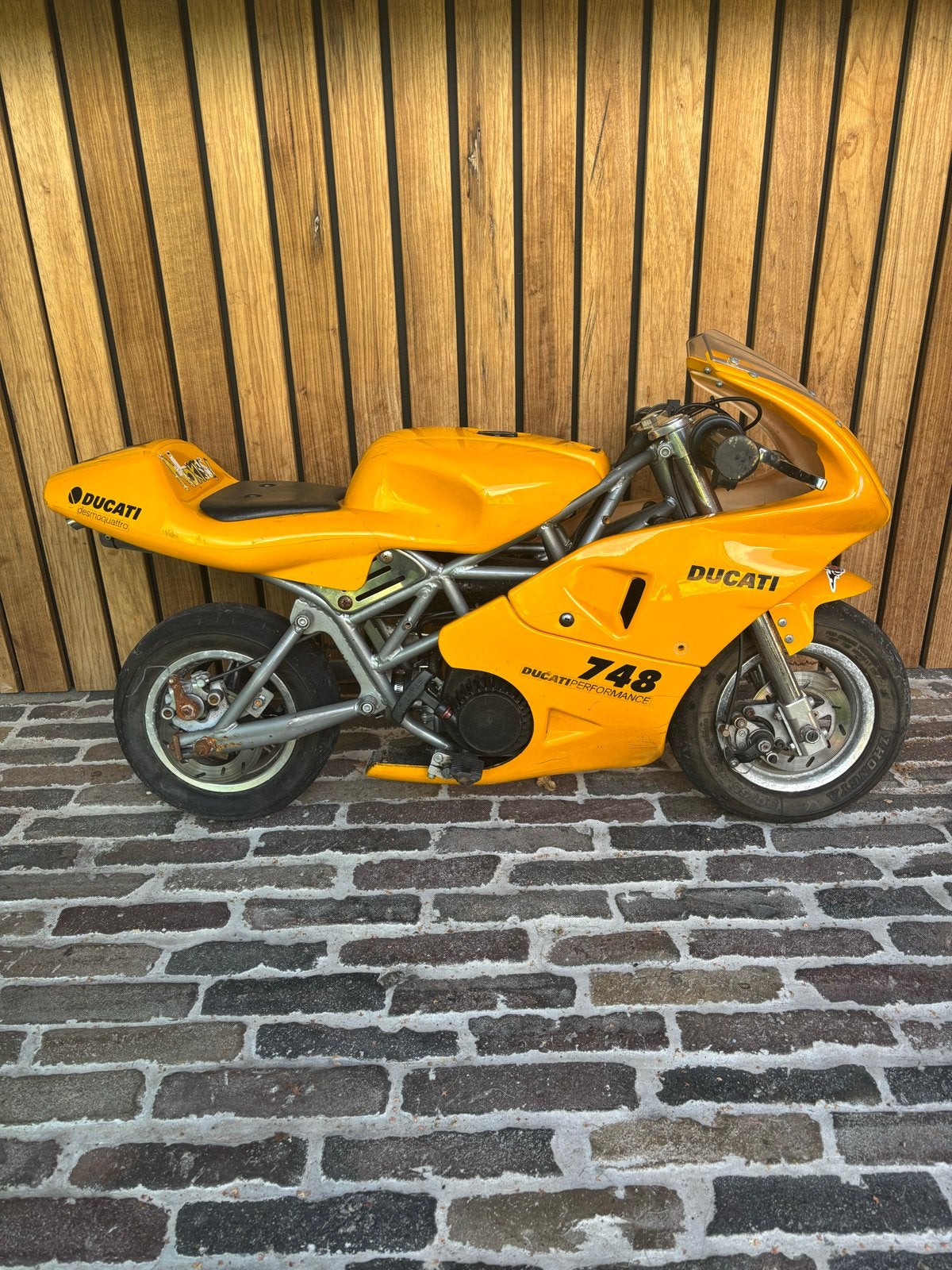 MiniBike 49cc - Gele Pocket Bike, Ophalen, Gebruikt, Overige typen, 49 cc