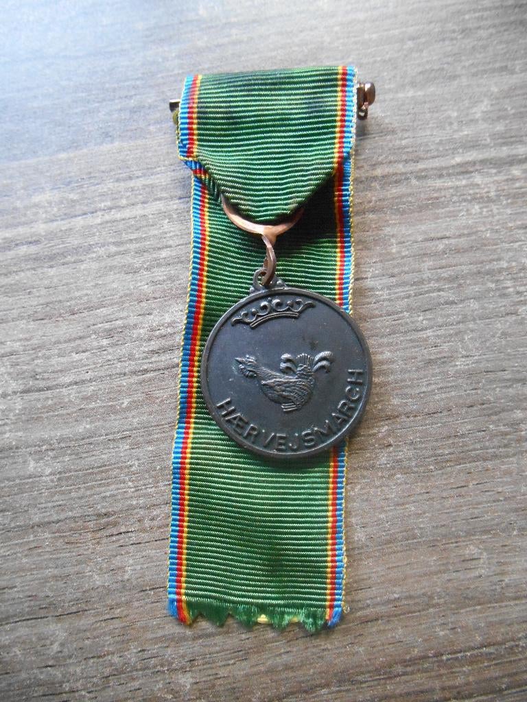 Medaille Haervejsmarchen Viborg Denemarken IML, Ophalen of Verzenden, Overige materialen, Buitenland
