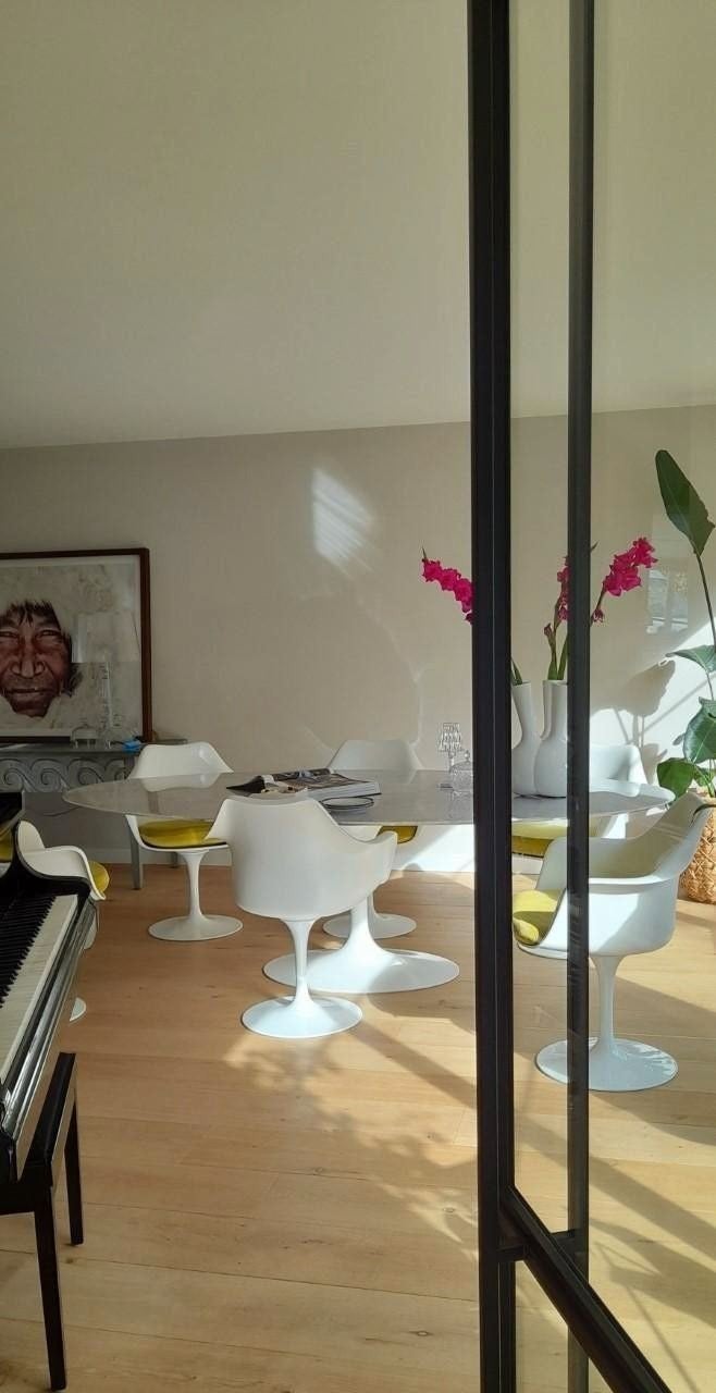 tulipe uittrekbare tafels eero saarinen mid-century fauteuil, Ophalen of Verzenden, Nieuw