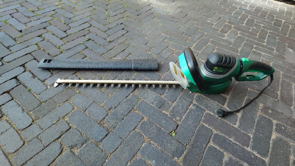 Garden Feelings elektrische heggenschaar 710W - 610mm, Ophalen, Gebruikt, Elektrisch, Garden Feelings