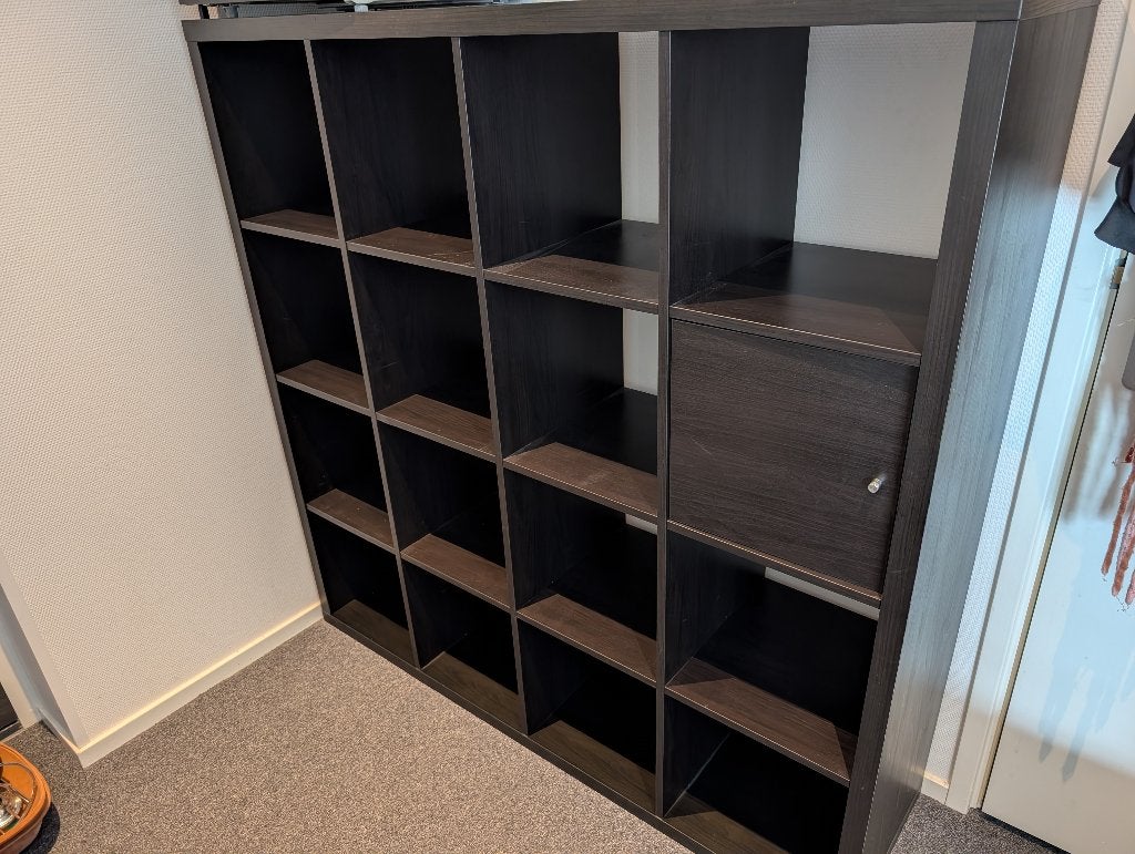 Ikea Kallax kast 4x4, Ophalen, Gebruikt, 100 tot 150 cm, 100 tot 150 cm