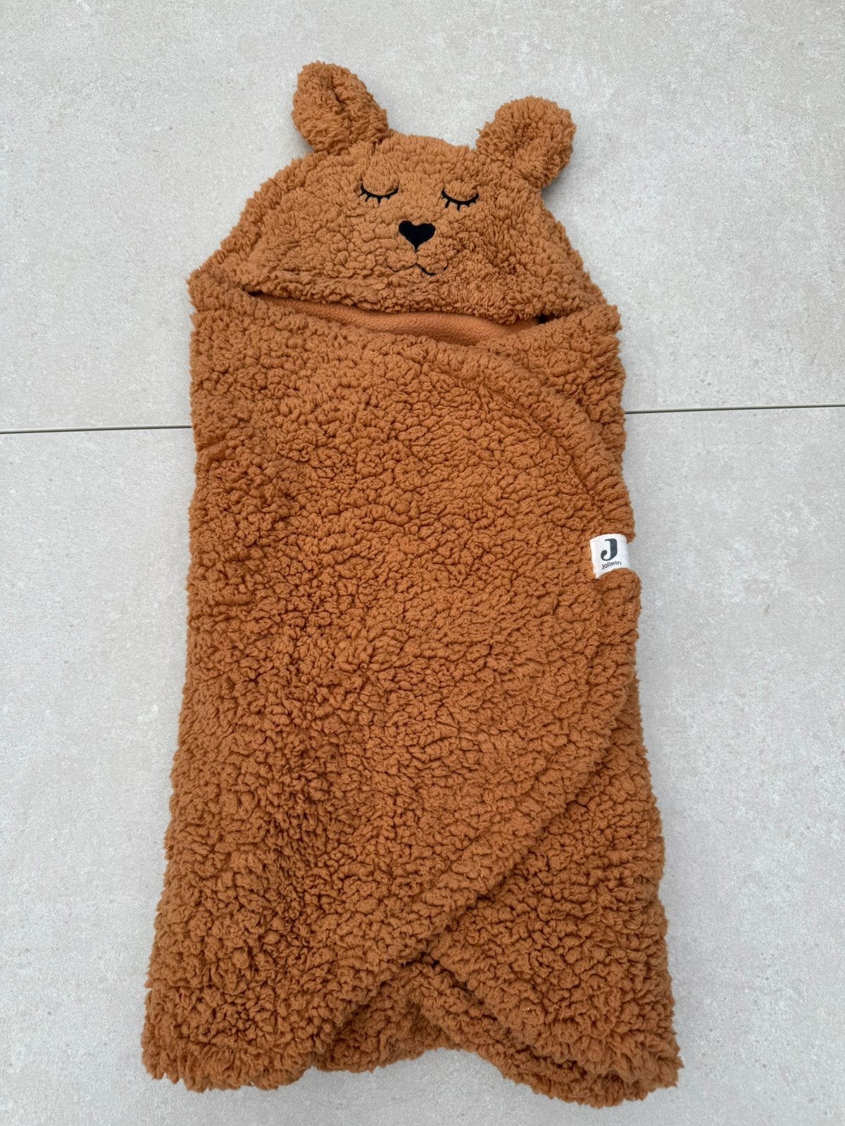 Jollein Wikkeldeken Bunny caramel, Ophalen of Verzenden, Zo goed als nieuw, Jollein